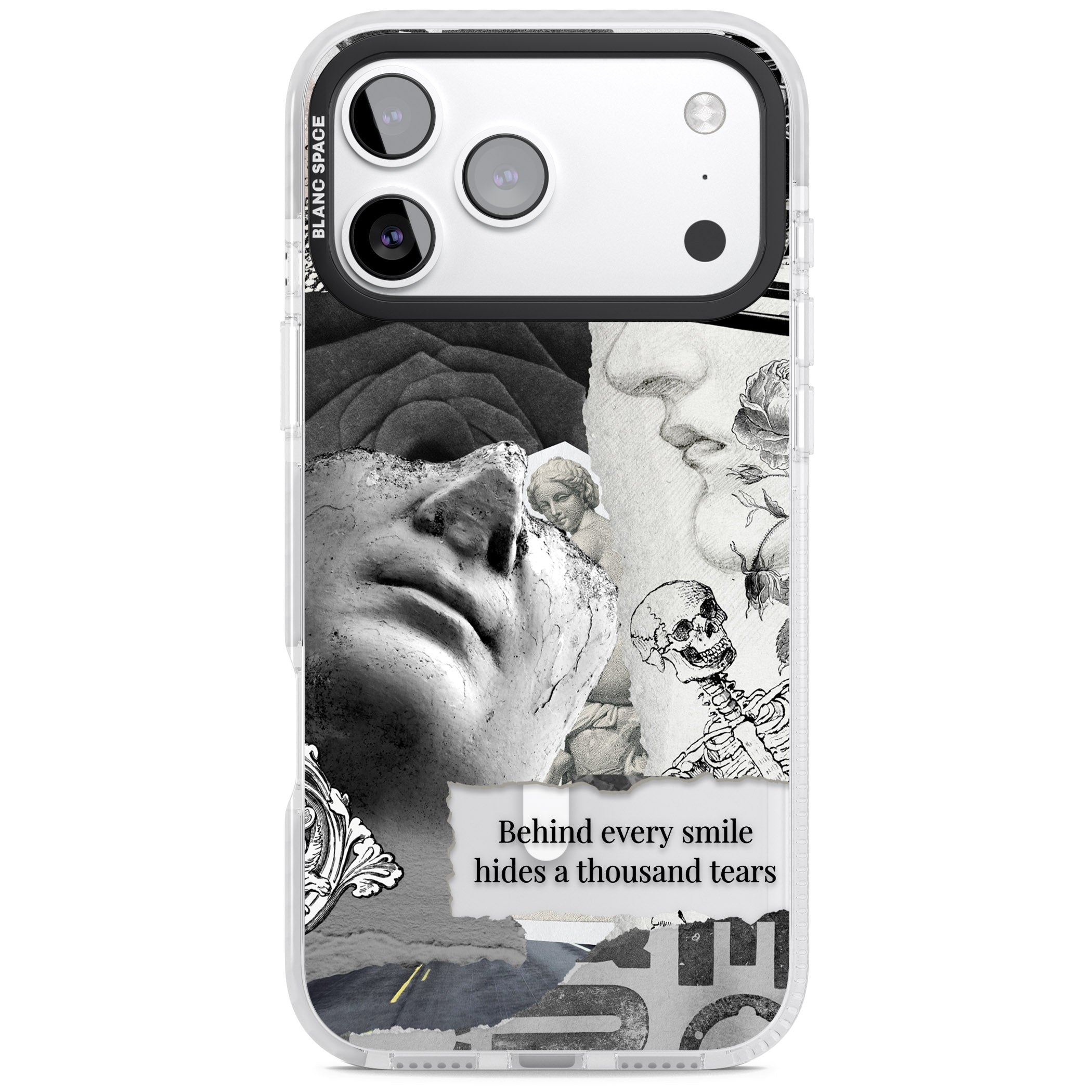 Behind Every Smile iPhone 17 Pro Impact Pro Clear Phone Case