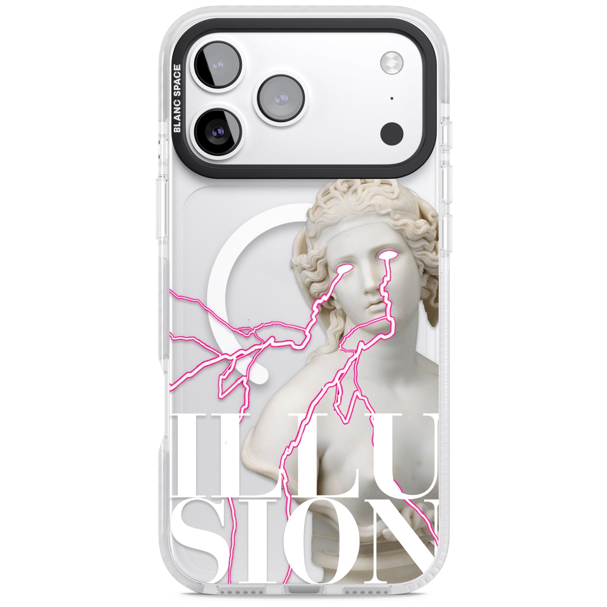 Illusion iPhone 17 Pro Impact Pro Clear Phone Case