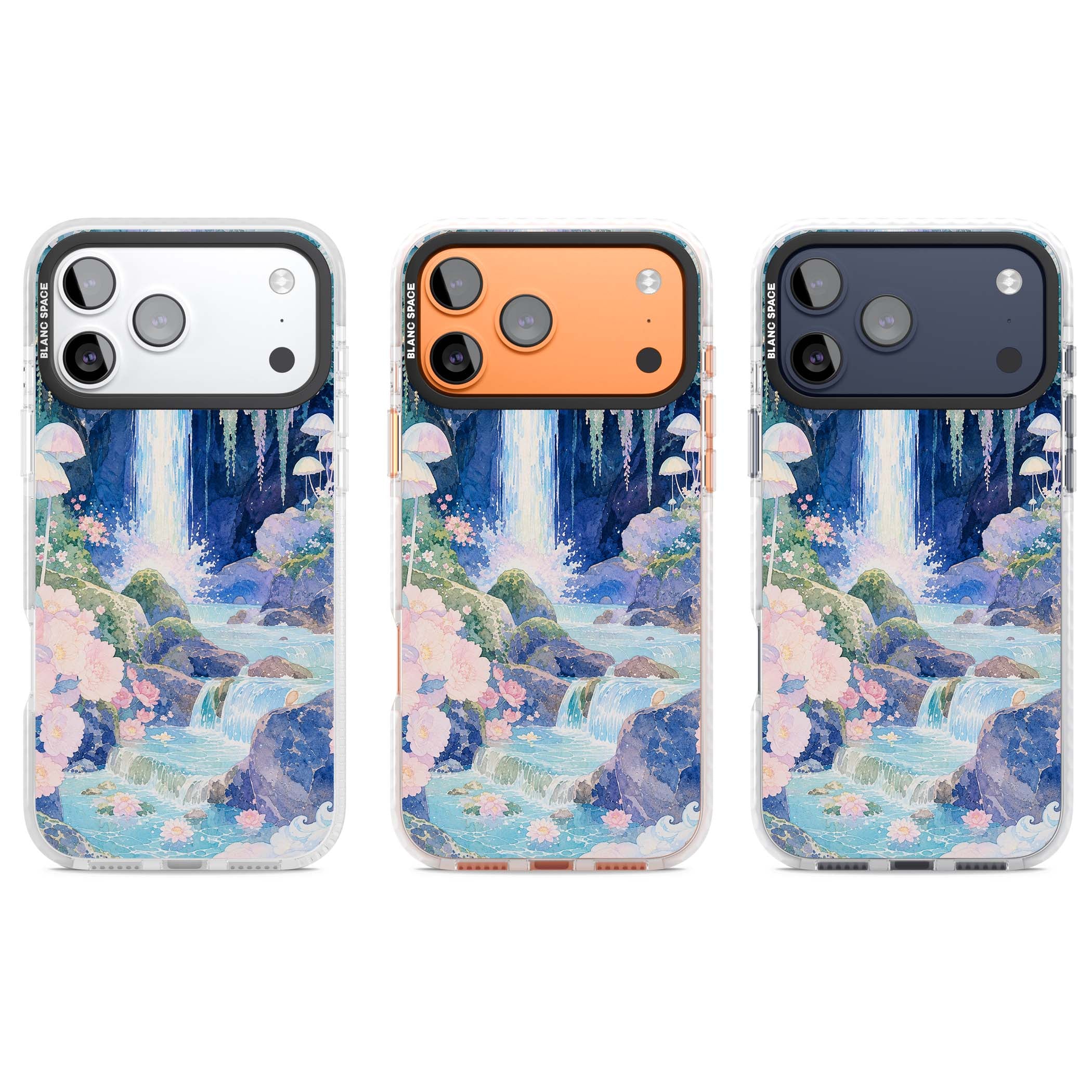 Mystic Waterfall art iPhone case | Impact Magsafe case for iPhone 17 Pro, iPhone 17 Pro Max