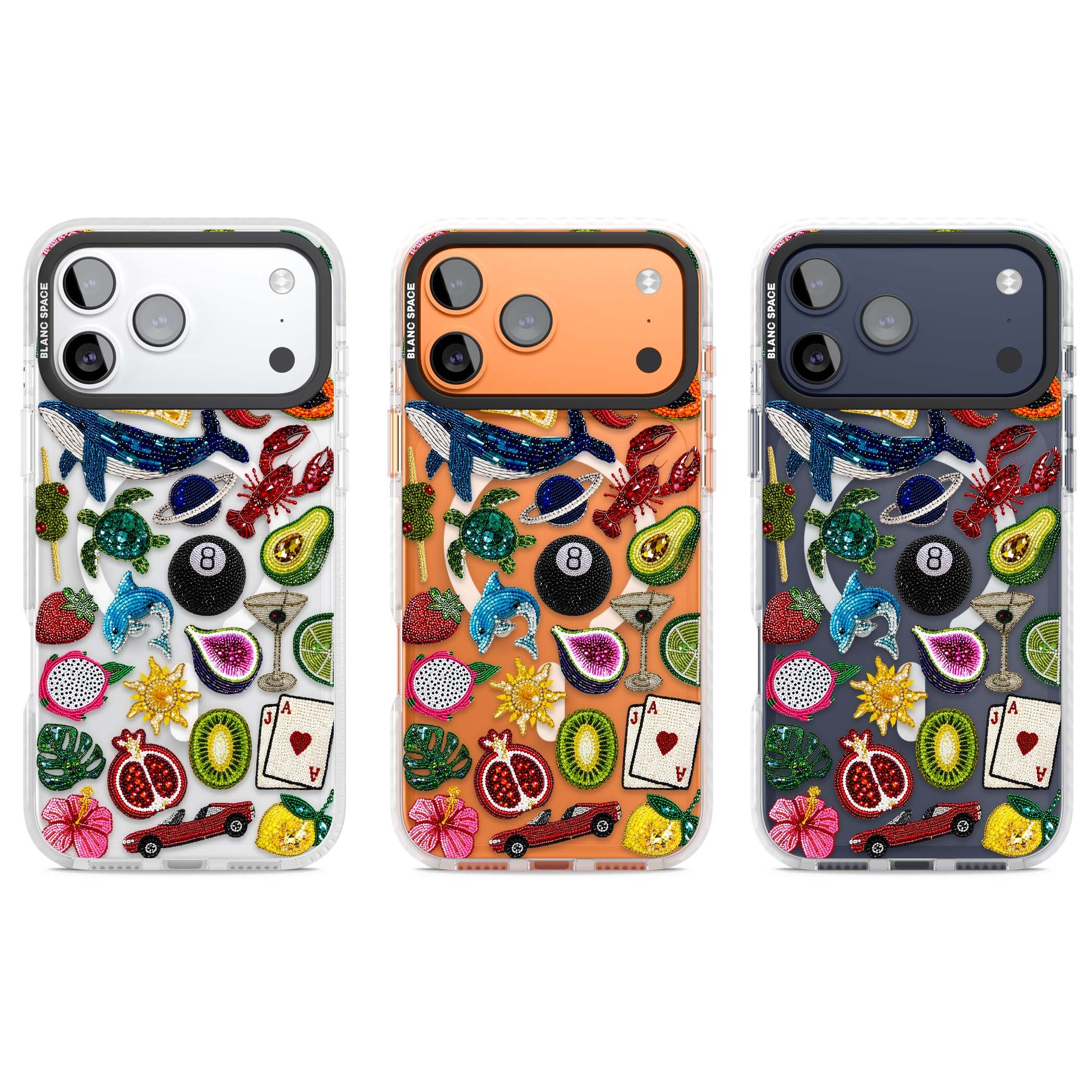 Beaded Mix cute iPhone case | Impact Magsafe case for iPhone 17 Pro, iPhone 17 Pro Max