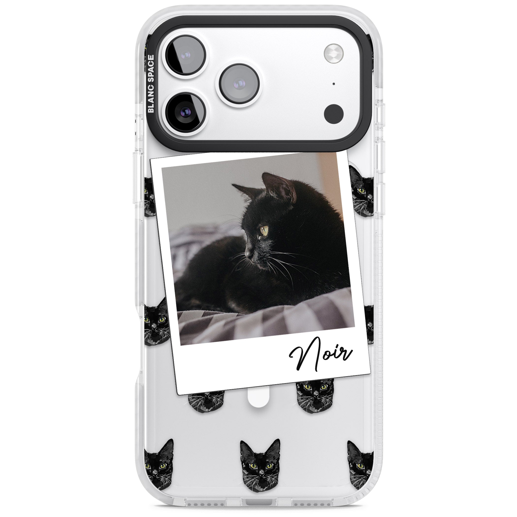 Personalised Bombay Cat Photo iPhone 17 Pro Impact Pro Clear Phone Case