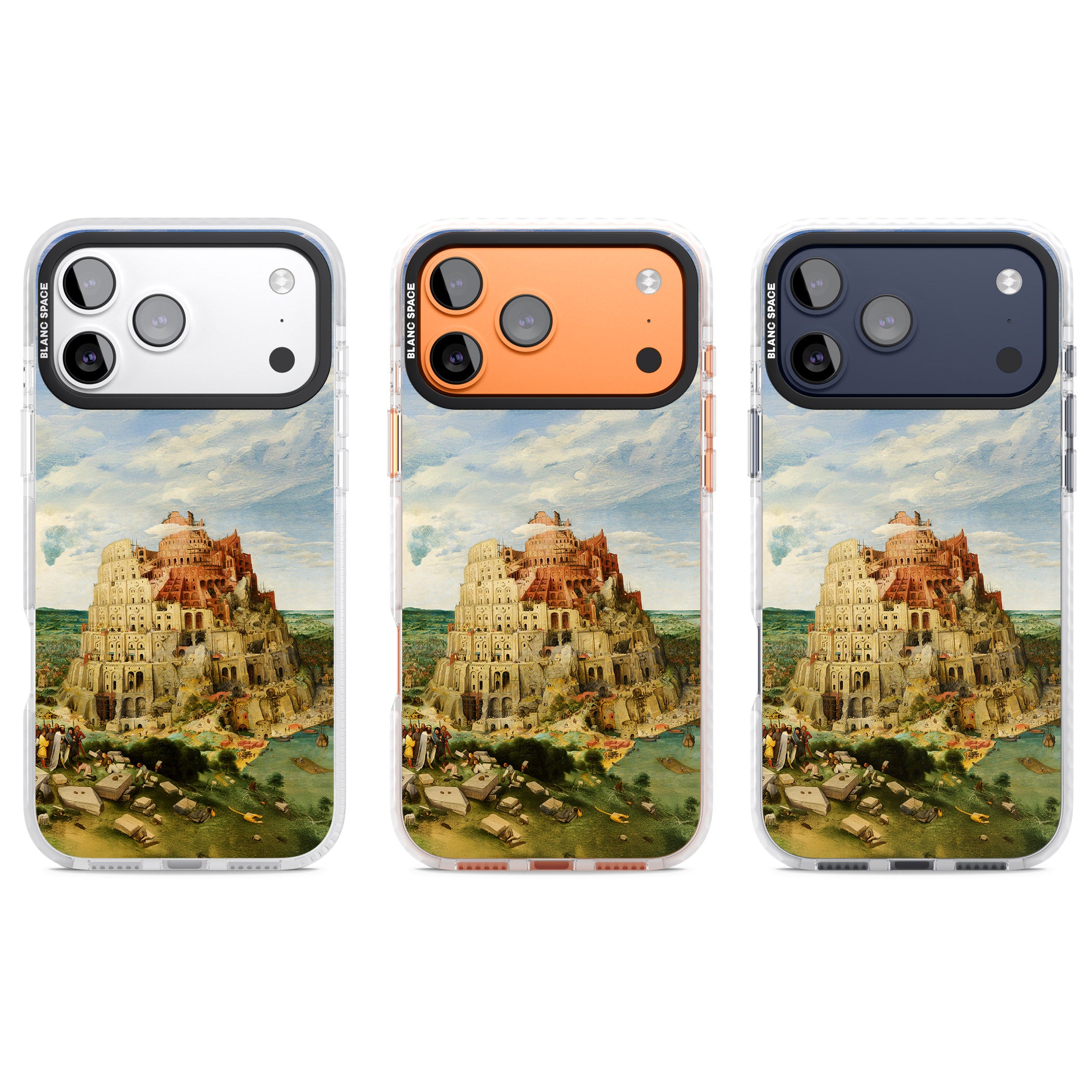 Tower Of Babel iPhone 17 Pro Impact Pro Clear Phone Case APT Impact Protection