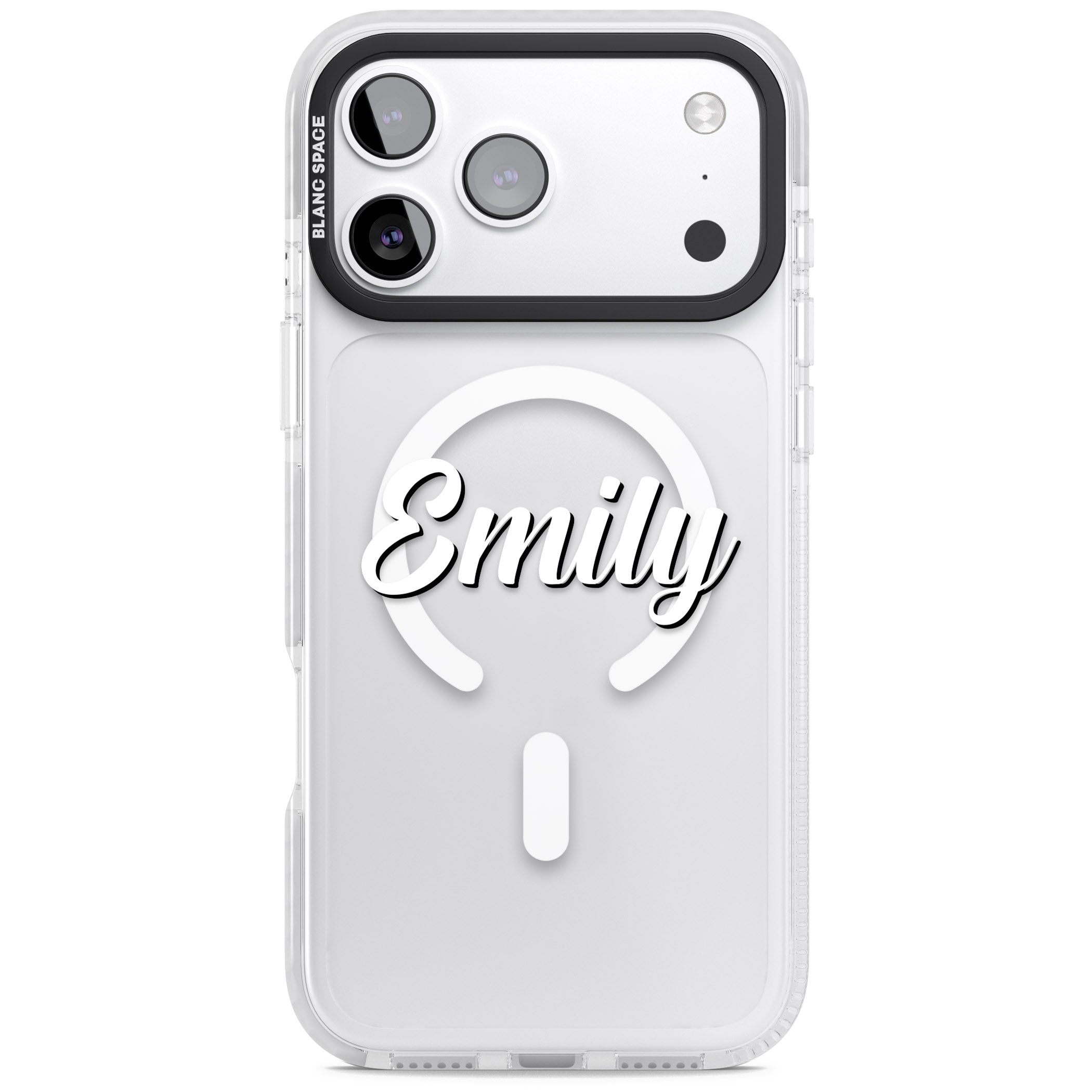 Personalised Cute Name iPhone 17 Pro Max Impact Pro Clear Phone Case