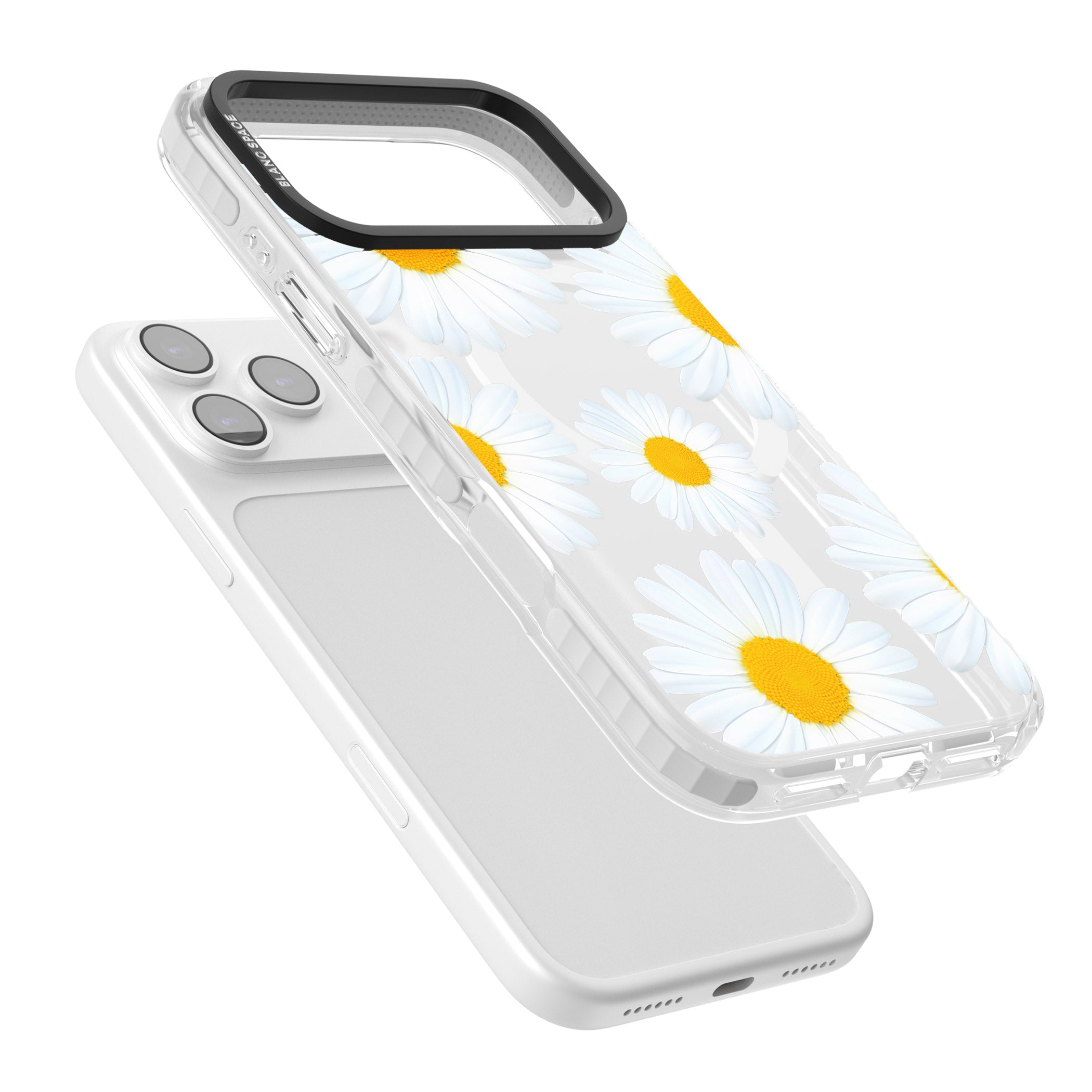 Summer Daisy iPhone 17 Pro Impact Pro Clear Phone Case Colours