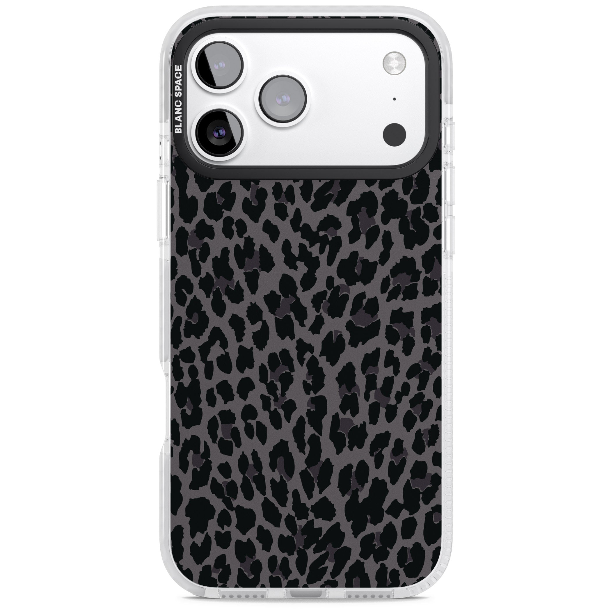 Dark Animal Print iPhone 17 Pro Impact Pro Clear Phone Case