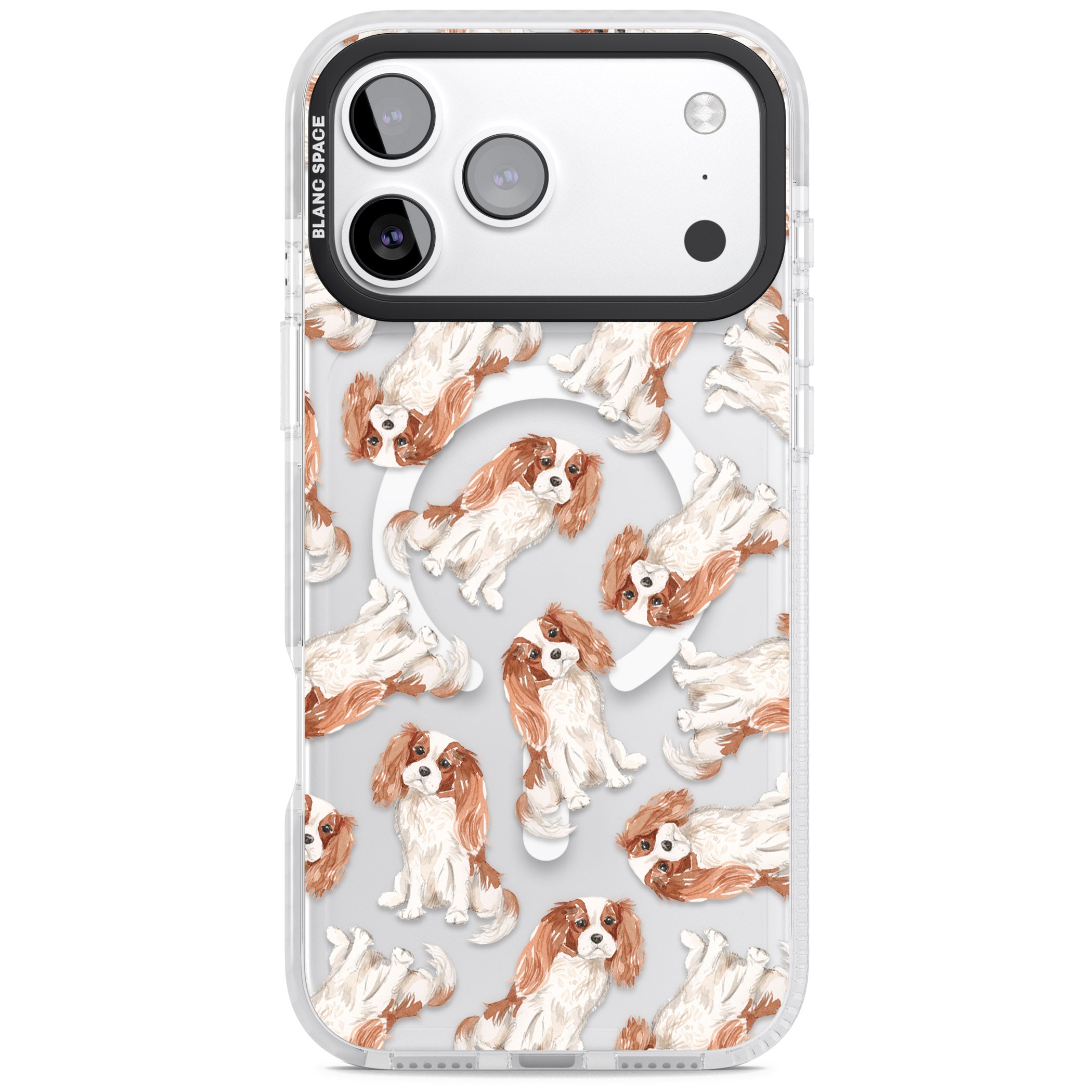 Cavalier King Charles Spaniel iPhone 17 Pro Impact Pro Clear Phone Case