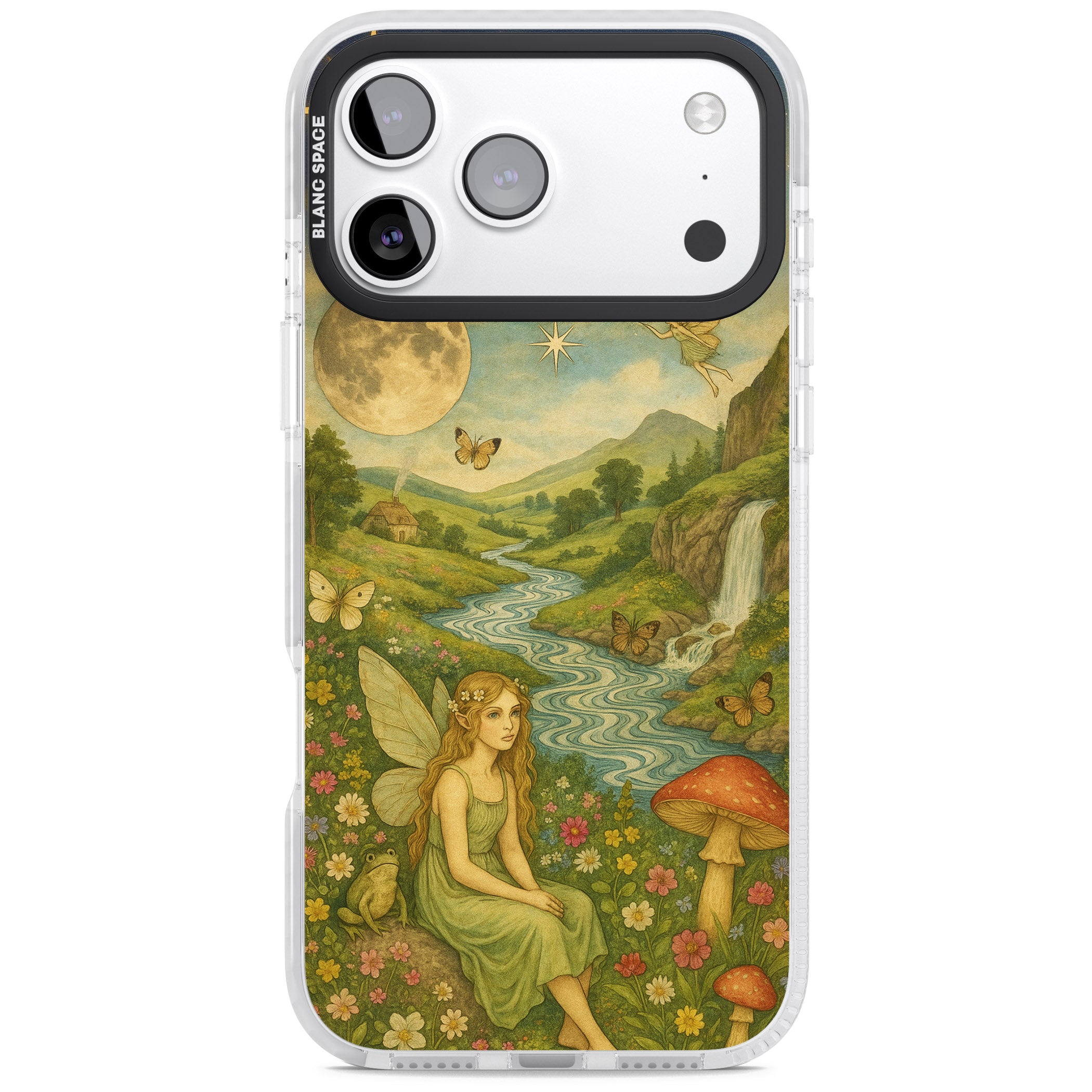 Nature Fairy iPhone 17 Pro Impact Pro Clear Phone Case