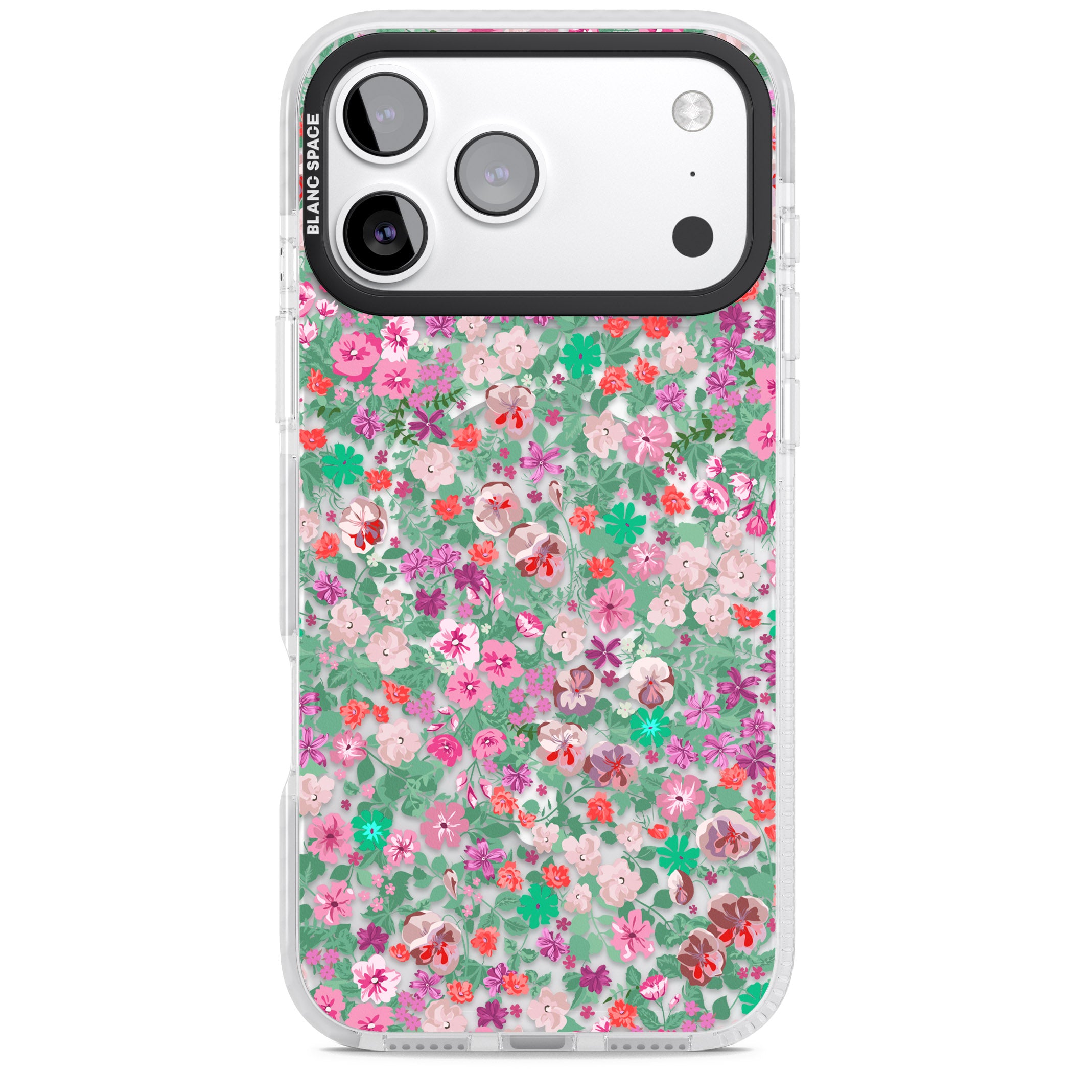 Florentine Meadow iPhone 17 Pro Impact Pro Clear Phone Case