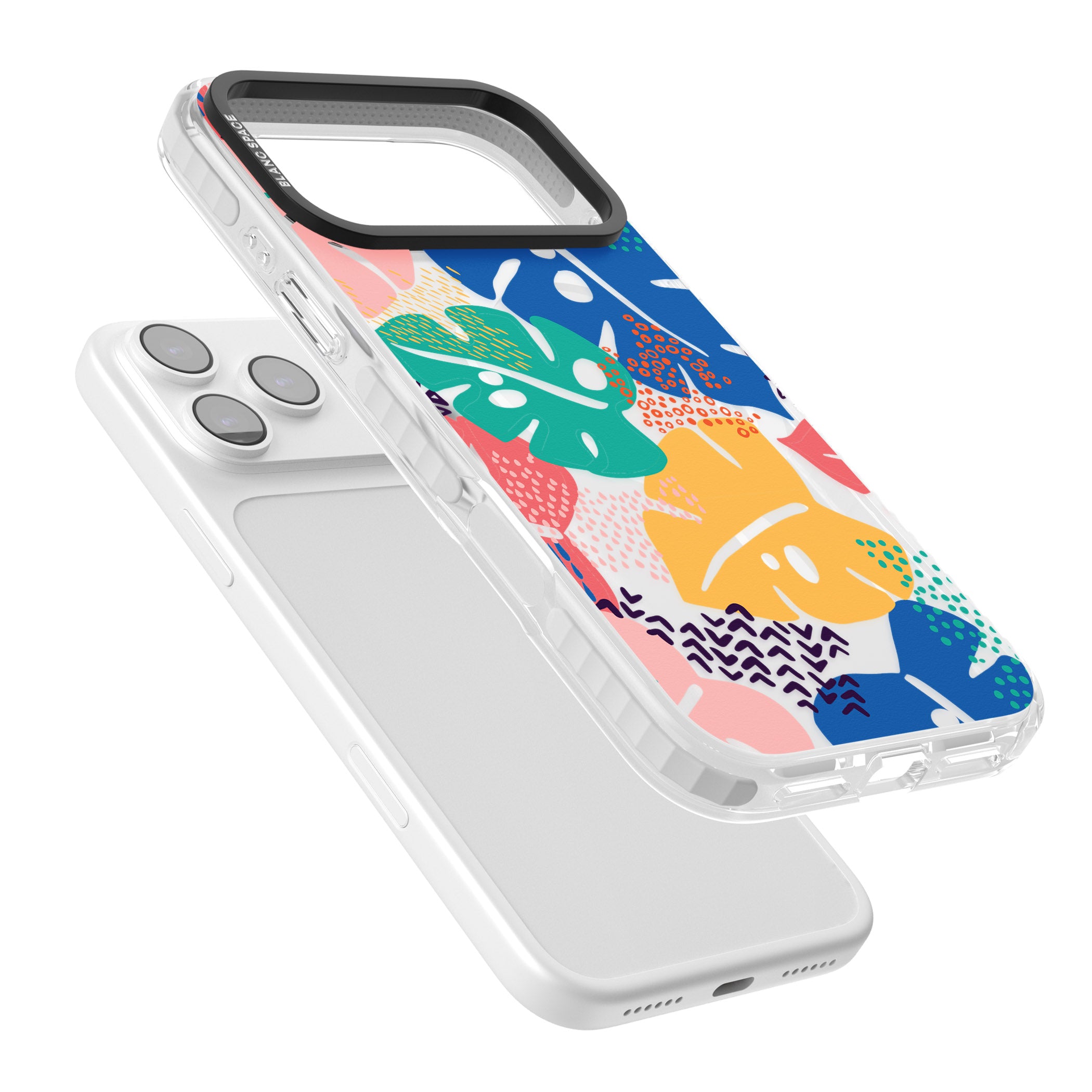Vibrant Leaves iPhone 17 Pro Max Impact Pro Clear Phone Case Colours