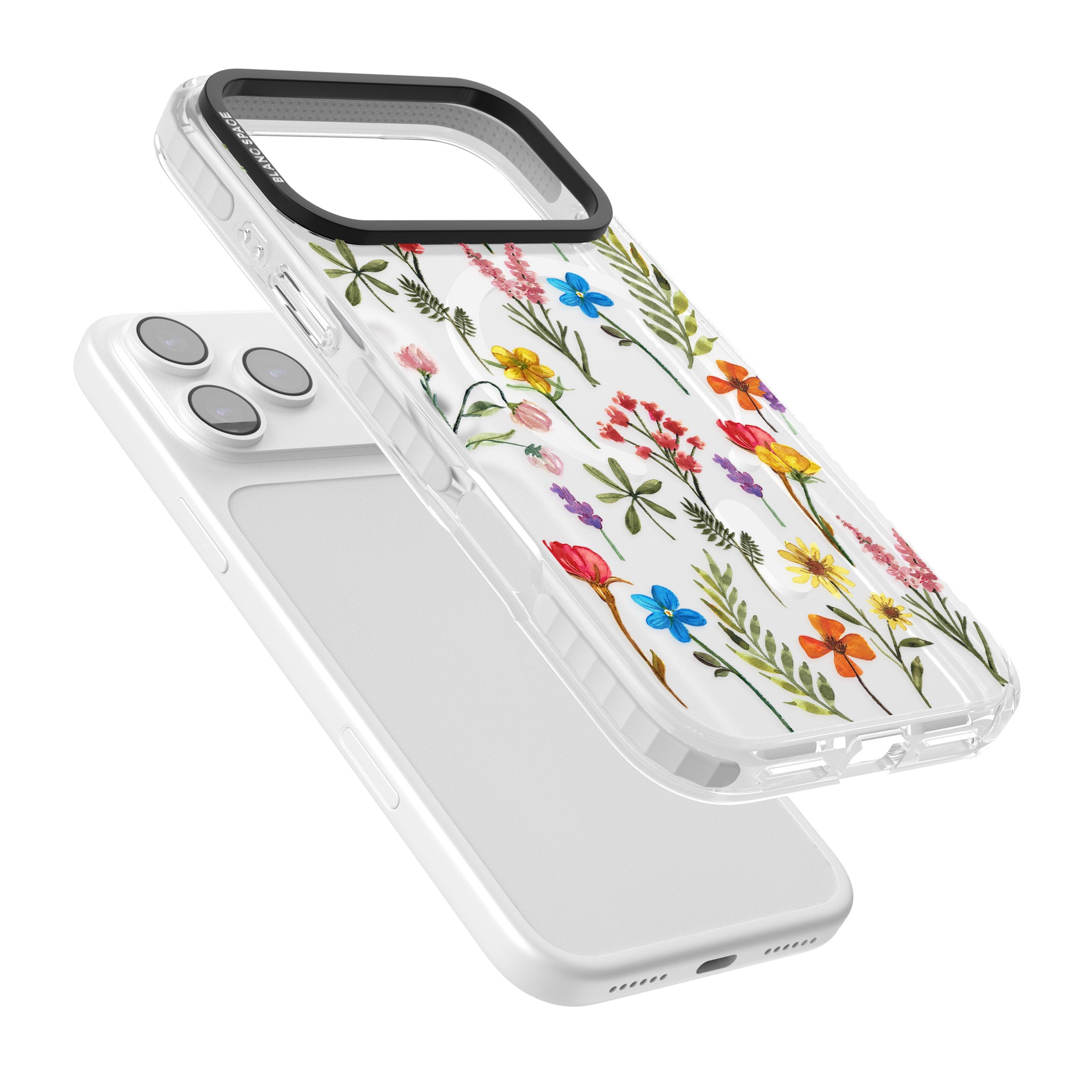 Spring Botanicals iPhone 17 Pro Impact Pro Clear Phone Case Colours