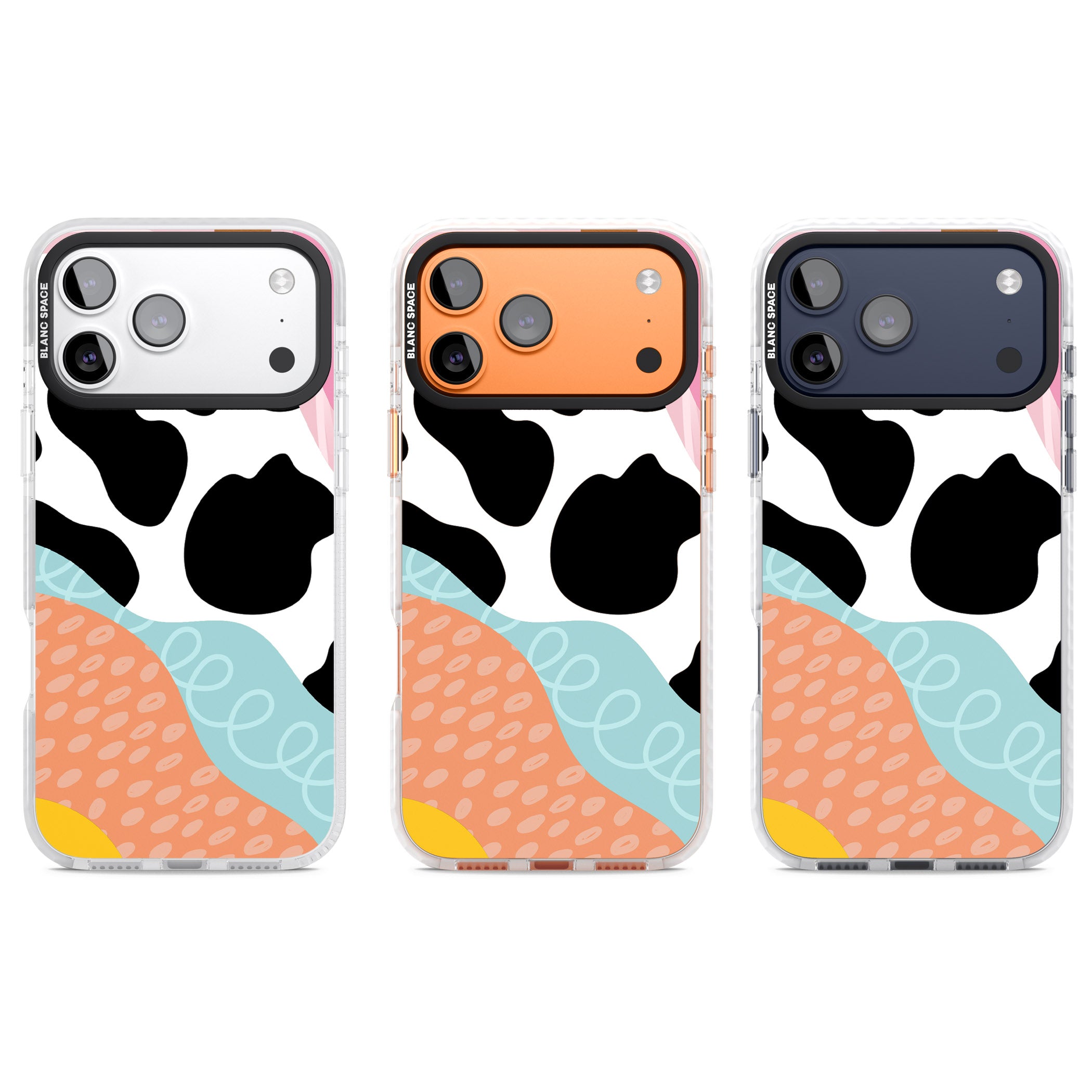 Abstract Elegance iPhone 17 Pro Impact Pro Clear Phone Case APT Impact Protection