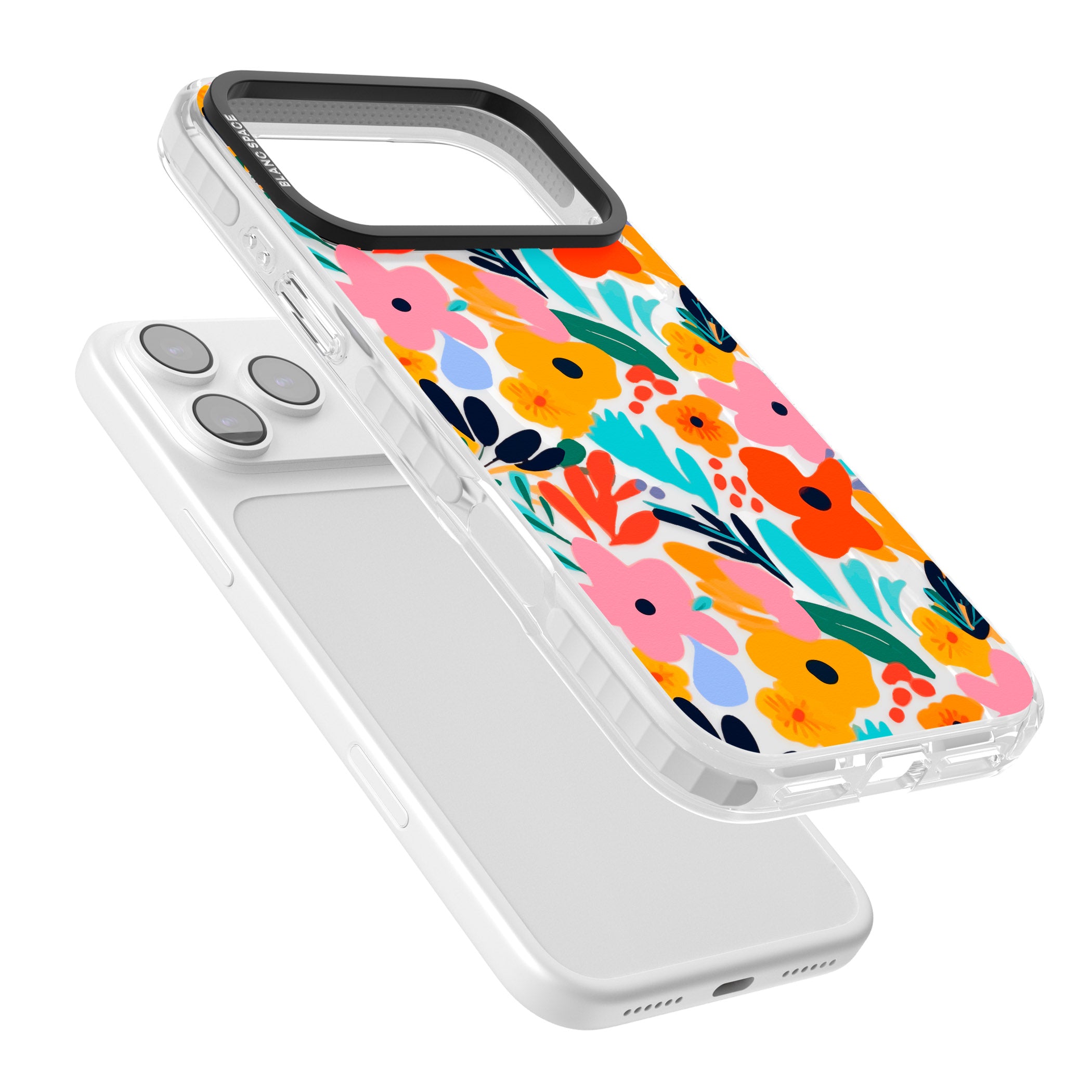 Floral Fiesta iPhone 17 Pro Impact Pro Clear Phone Case Colours