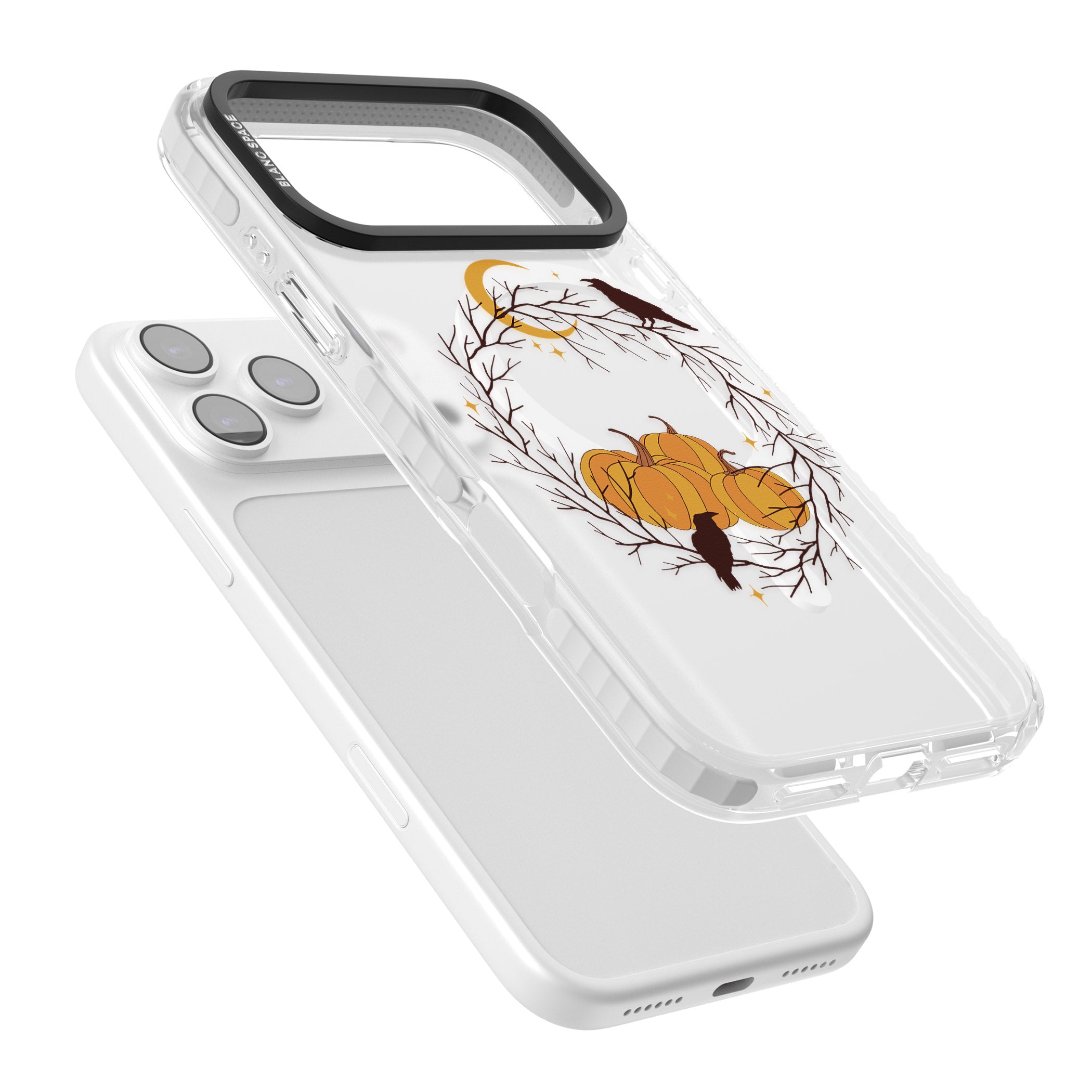 Pumpkin Patch iPhone 17 Pro Impact Pro Clear Phone Case Colours