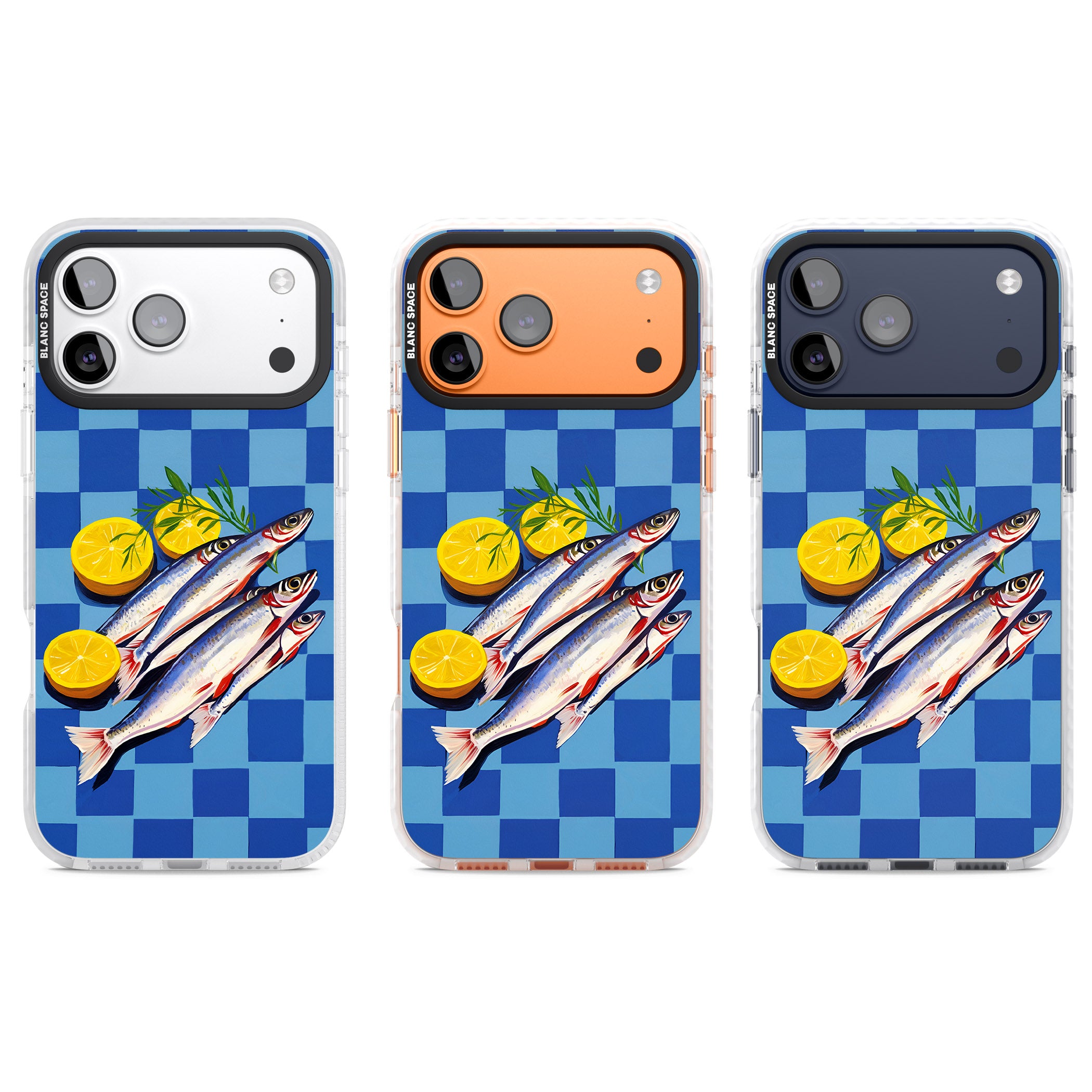 Fish & Lemons iPhone 17 Pro Impact Pro Clear Phone Case APT Impact Protection