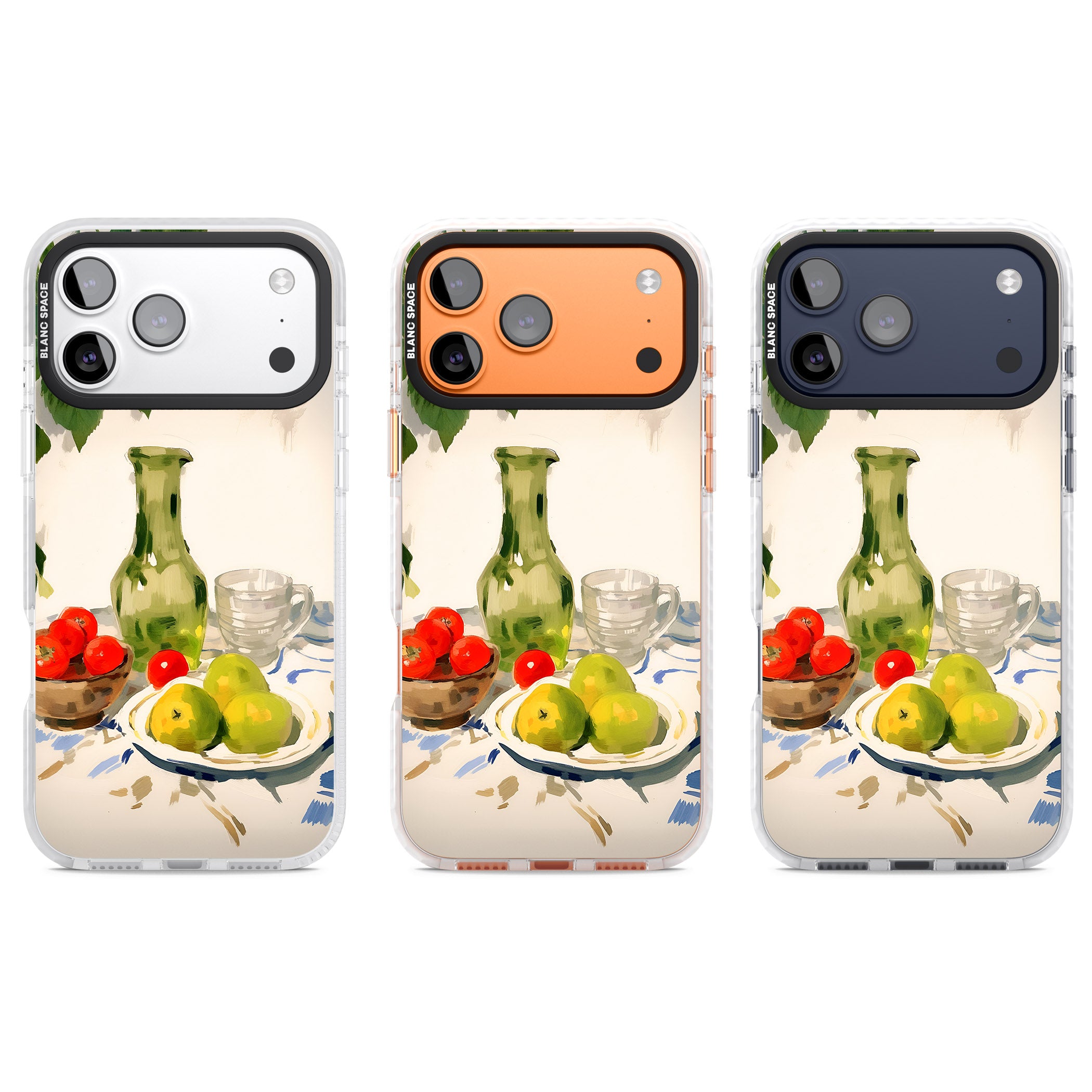Green Carafe iPhone 17 Pro Impact Pro Clear Phone Case APT Impact Protection