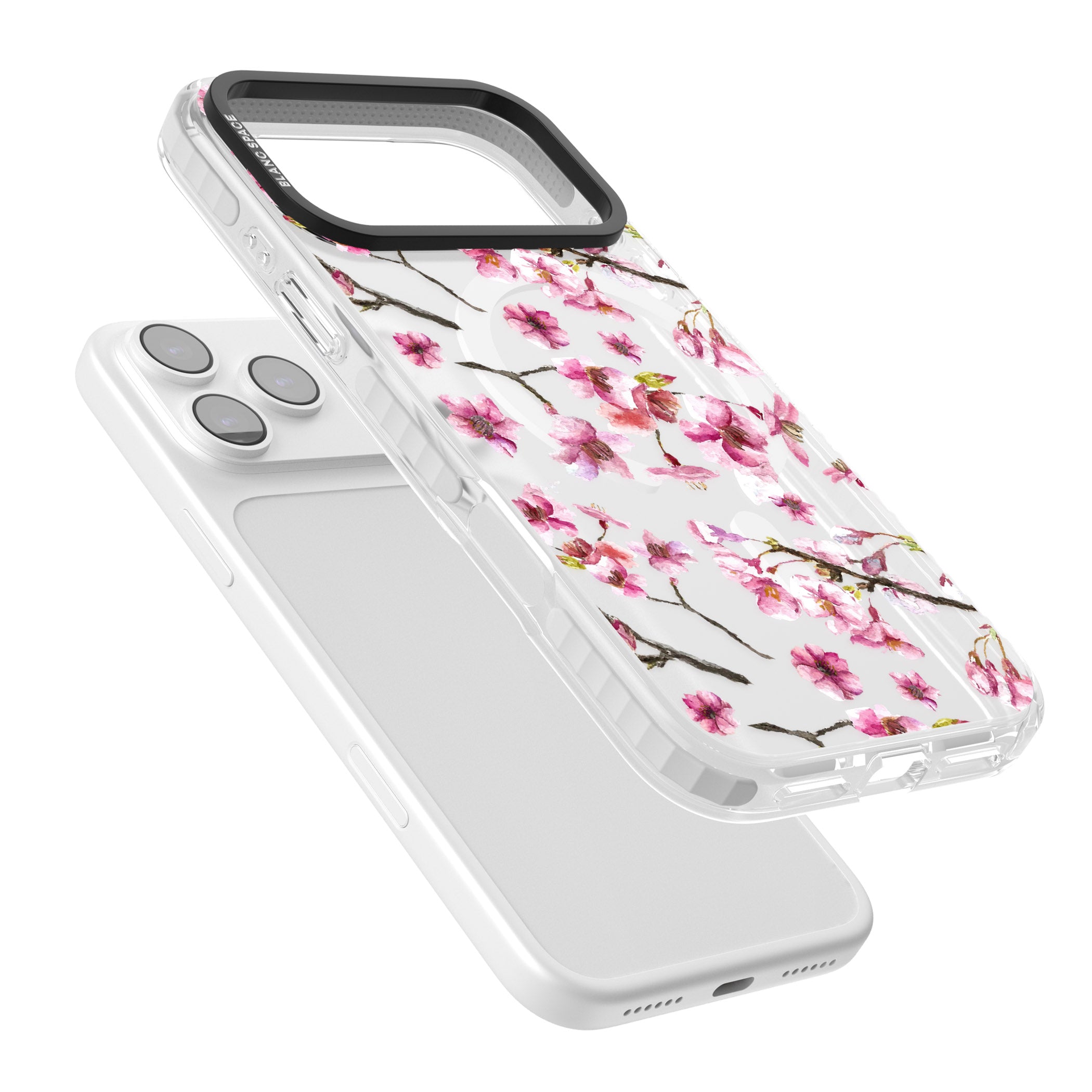 Sakura Bloom iPhone 17 Pro Max Impact Pro Clear Phone Case Colours