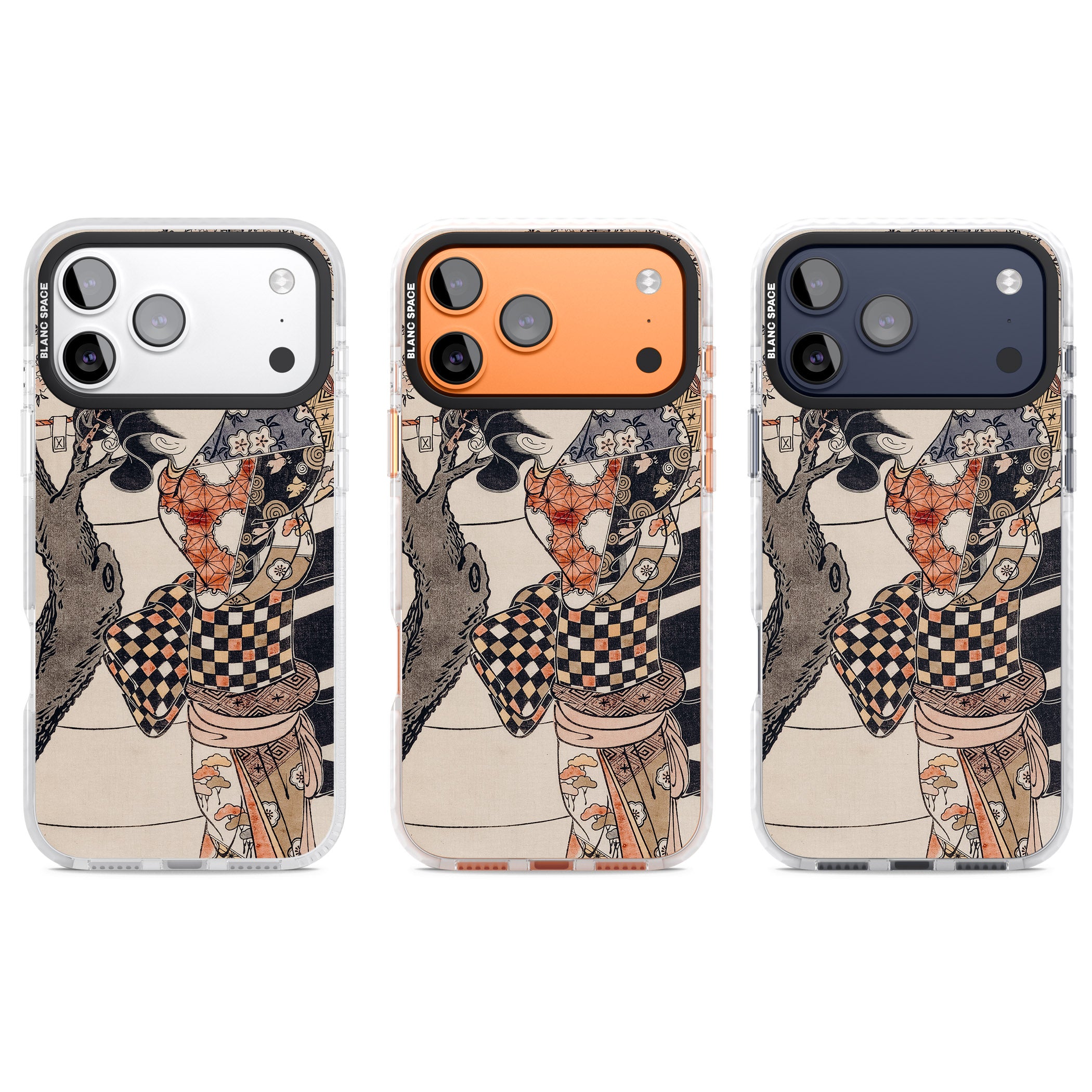 Vintage Japan iPhone 17 Pro Impact Pro Clear Phone Case APT Impact Protection