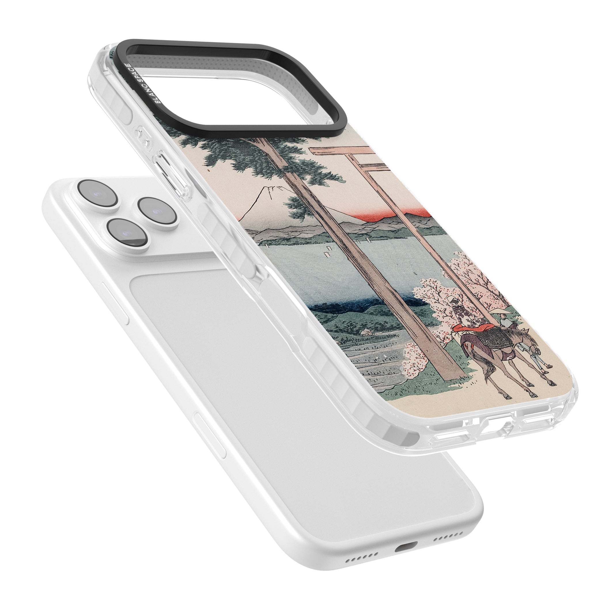 Gates To Mt. Fuji iPhone 17 Pro Impact Pro Clear Phone Case Colours