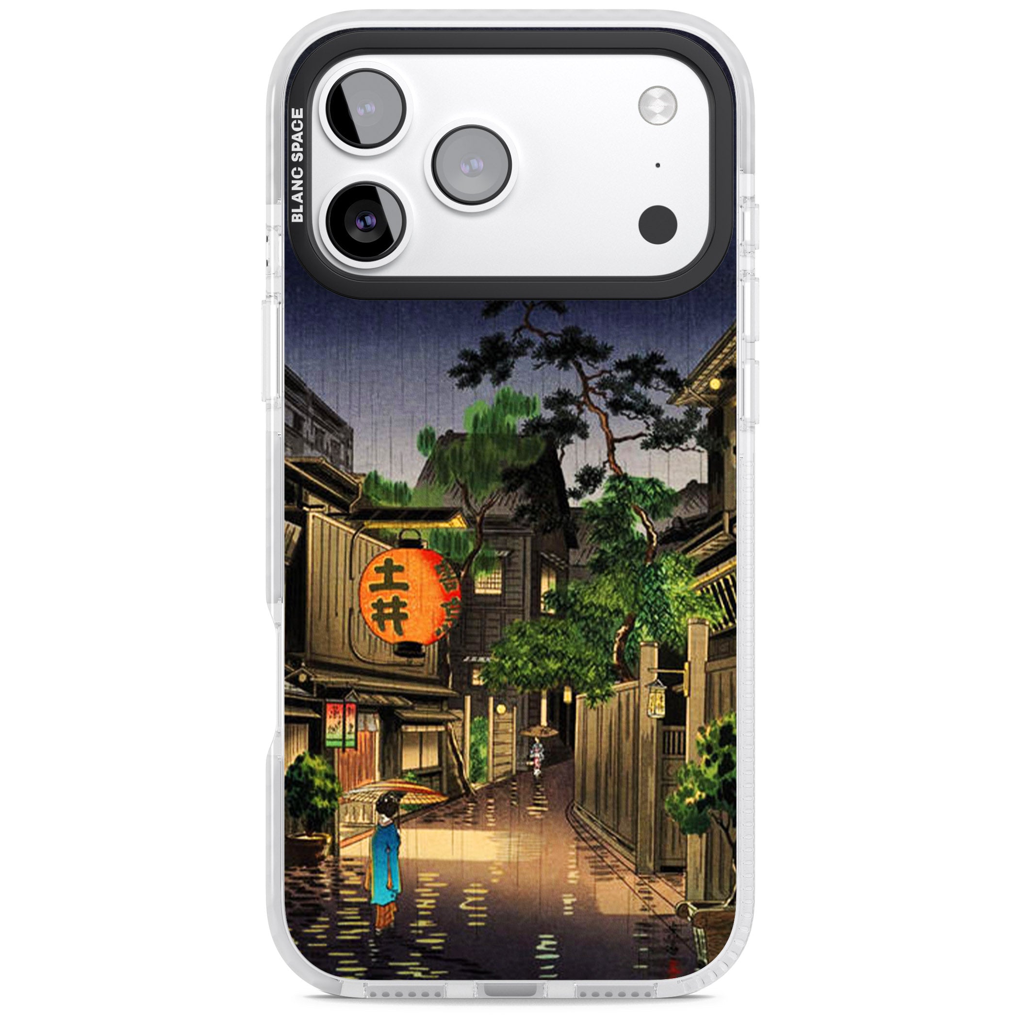 Evening In Ushigome iPhone 17 Pro Impact Pro Clear Phone Case