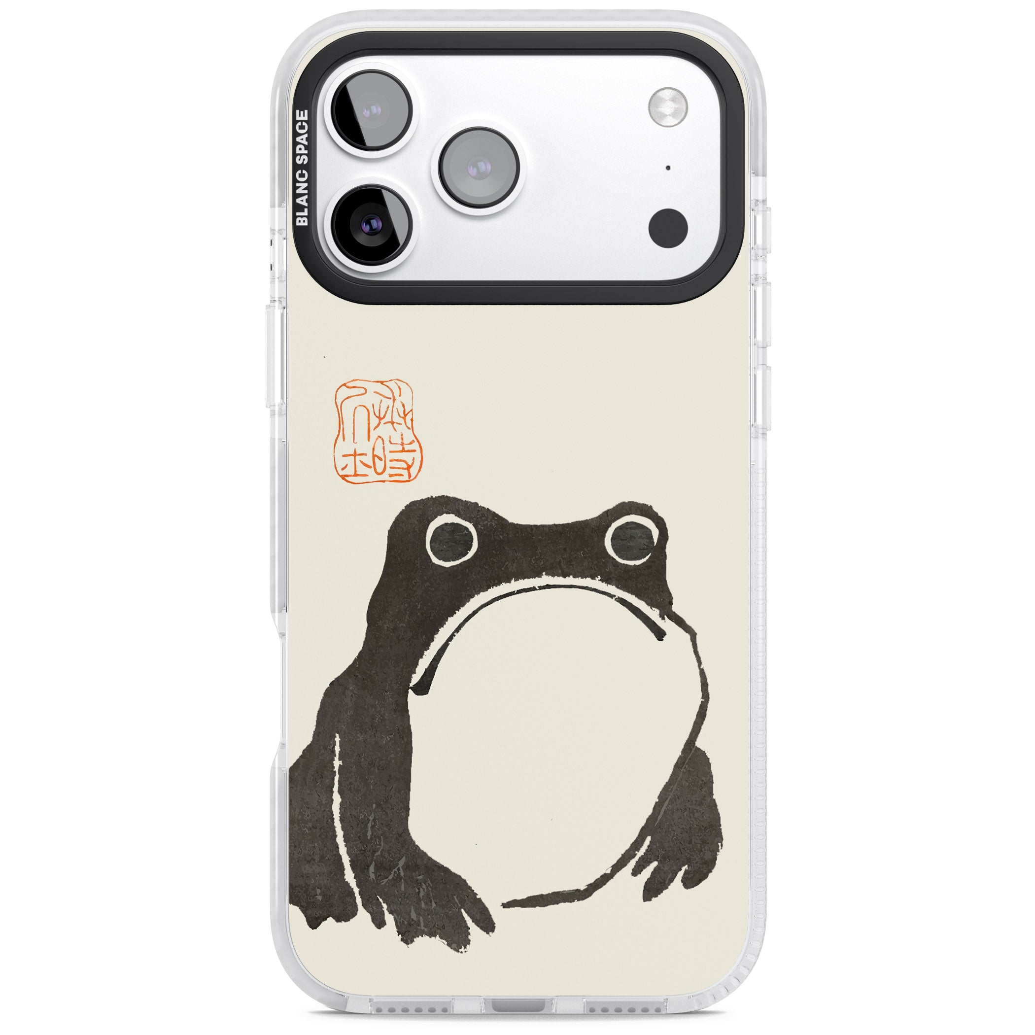 Matsumoto Hoji Frog iPhone 17 Pro Max Impact Pro Clear Phone Case
