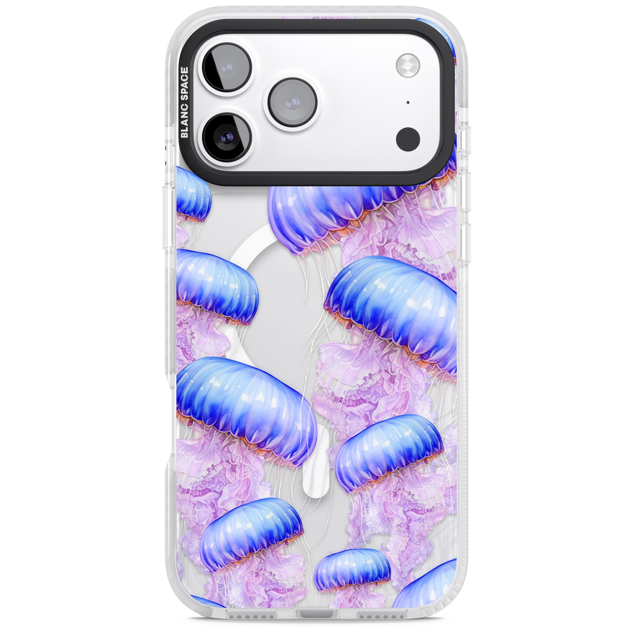 Jellyfish iPhone 17 Pro Impact Pro Clear Phone Case