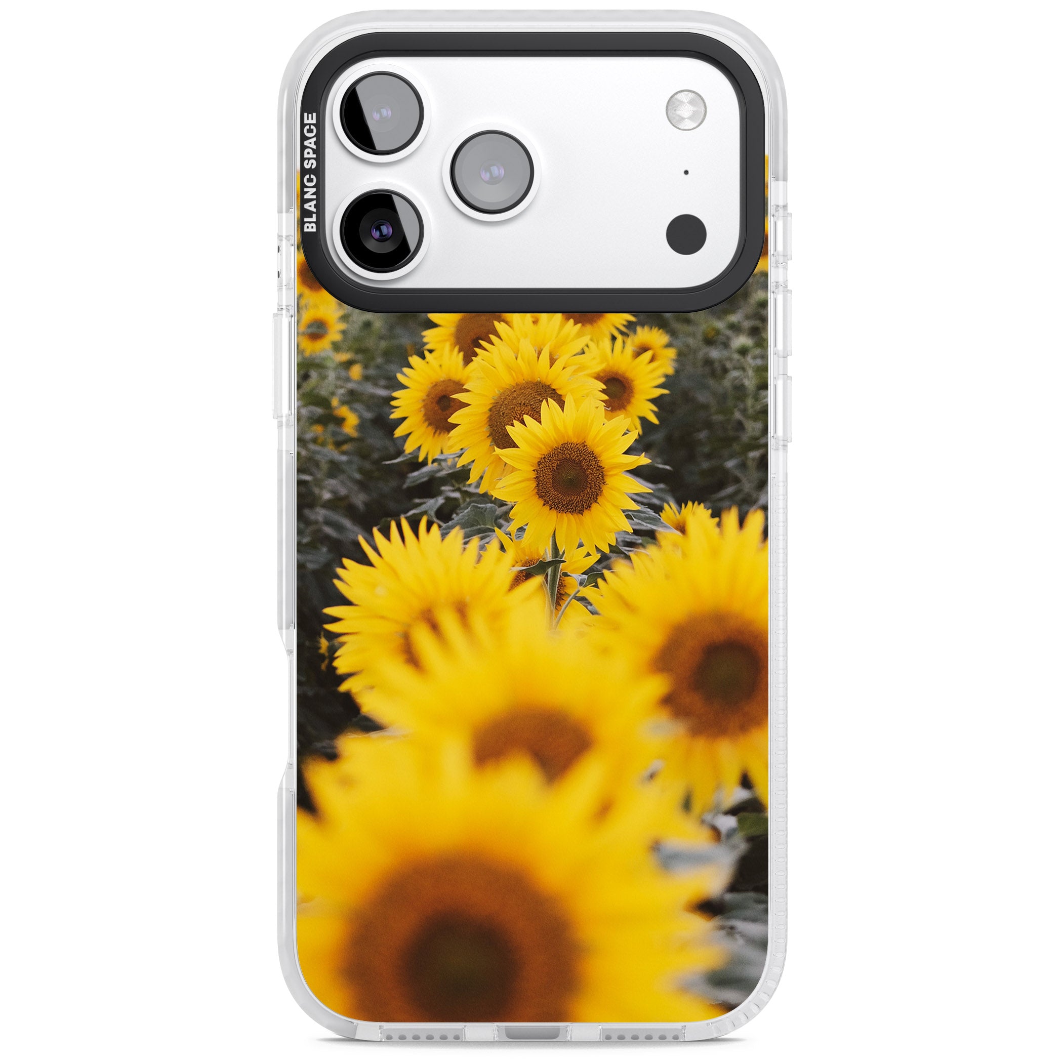 Sunflower Field iPhone 17 Pro Impact Pro Clear Phone Case
