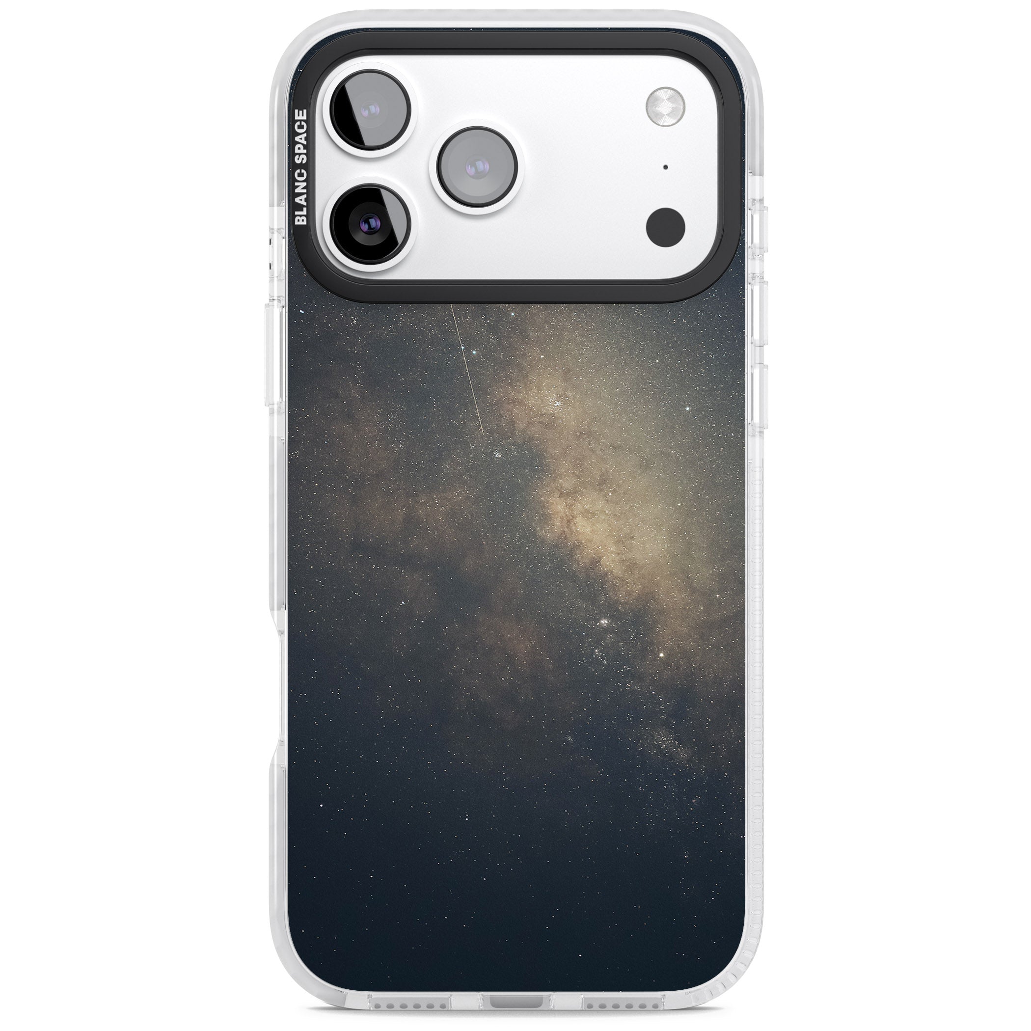 Cosmic Night Sky iPhone 17 Pro Impact Pro Clear Phone Case