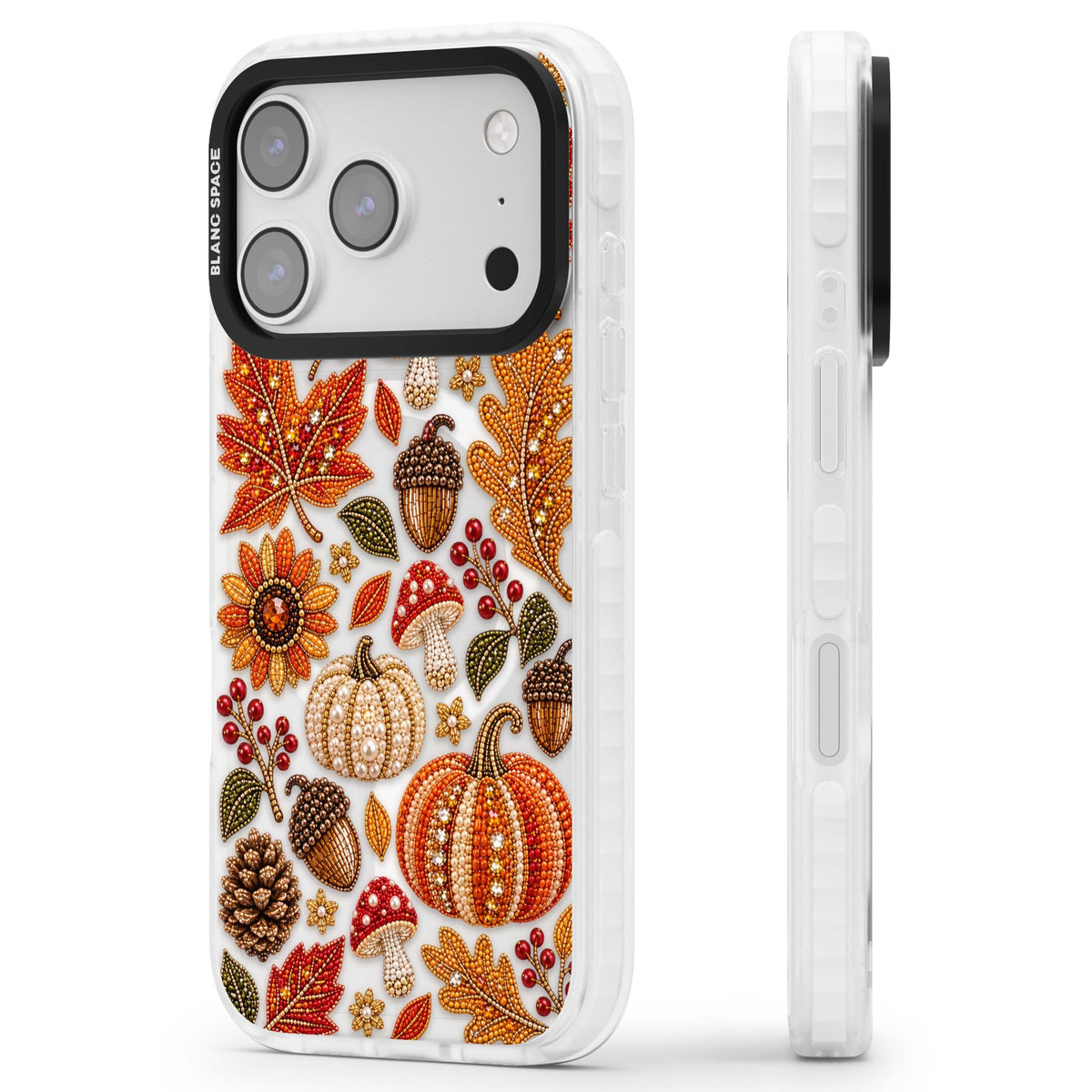 Beaded Autumn iPhone case | Impact Magsafe case for iPhone 17 Pro, iPhone 17 Pro Max