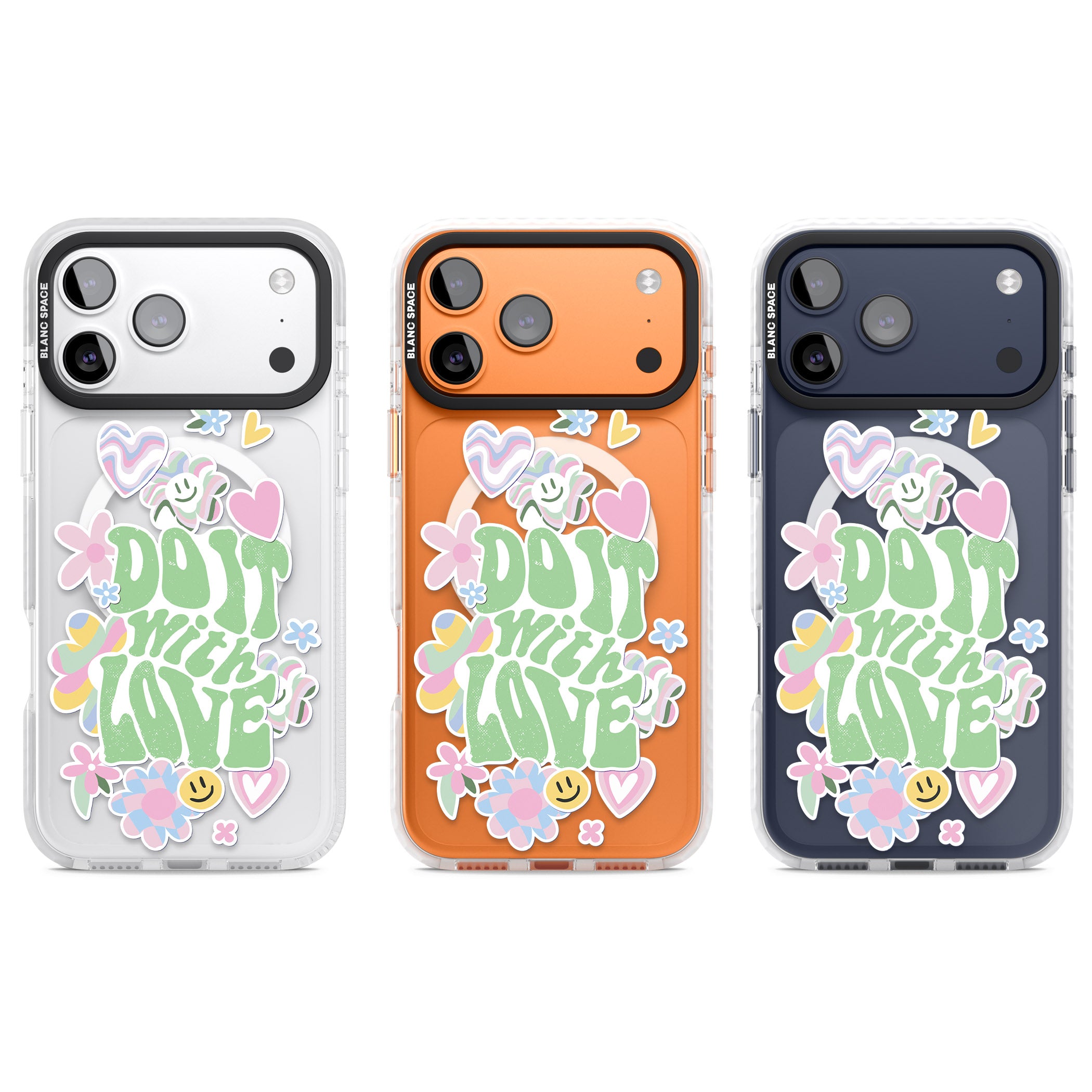 Do It With Love iPhone 17 Pro Impact Pro Clear Phone Case APT Impact Protection