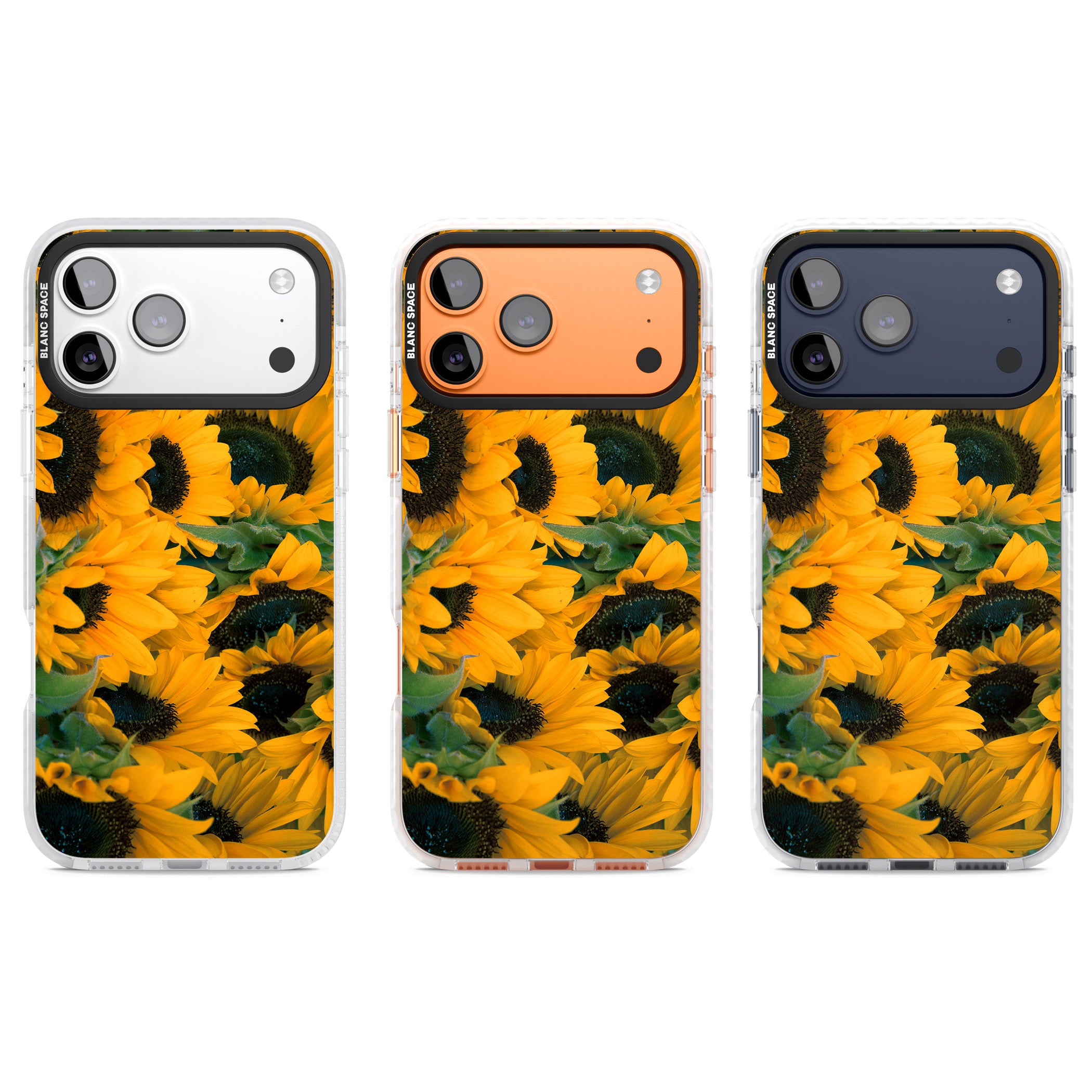 Sunflowers iPhone 17 Pro Impact Pro Clear Phone Case APT Impact Protection