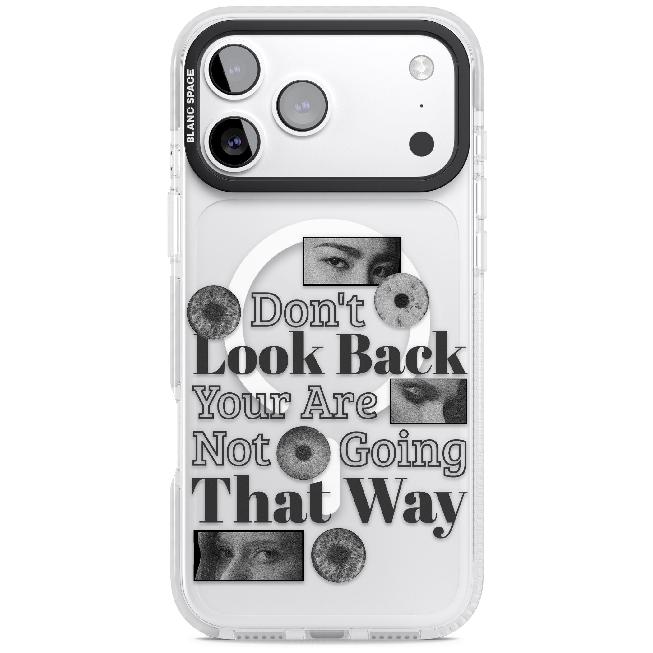 Dont Look Back iPhone 17 Pro Max Impact Pro Clear Phone Case