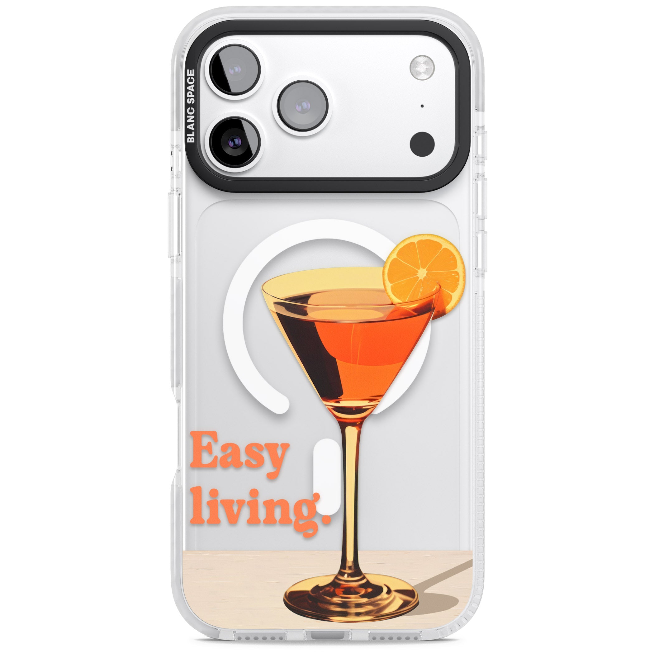 Easy Living iPhone 17 Pro Impact Pro Clear Phone Case