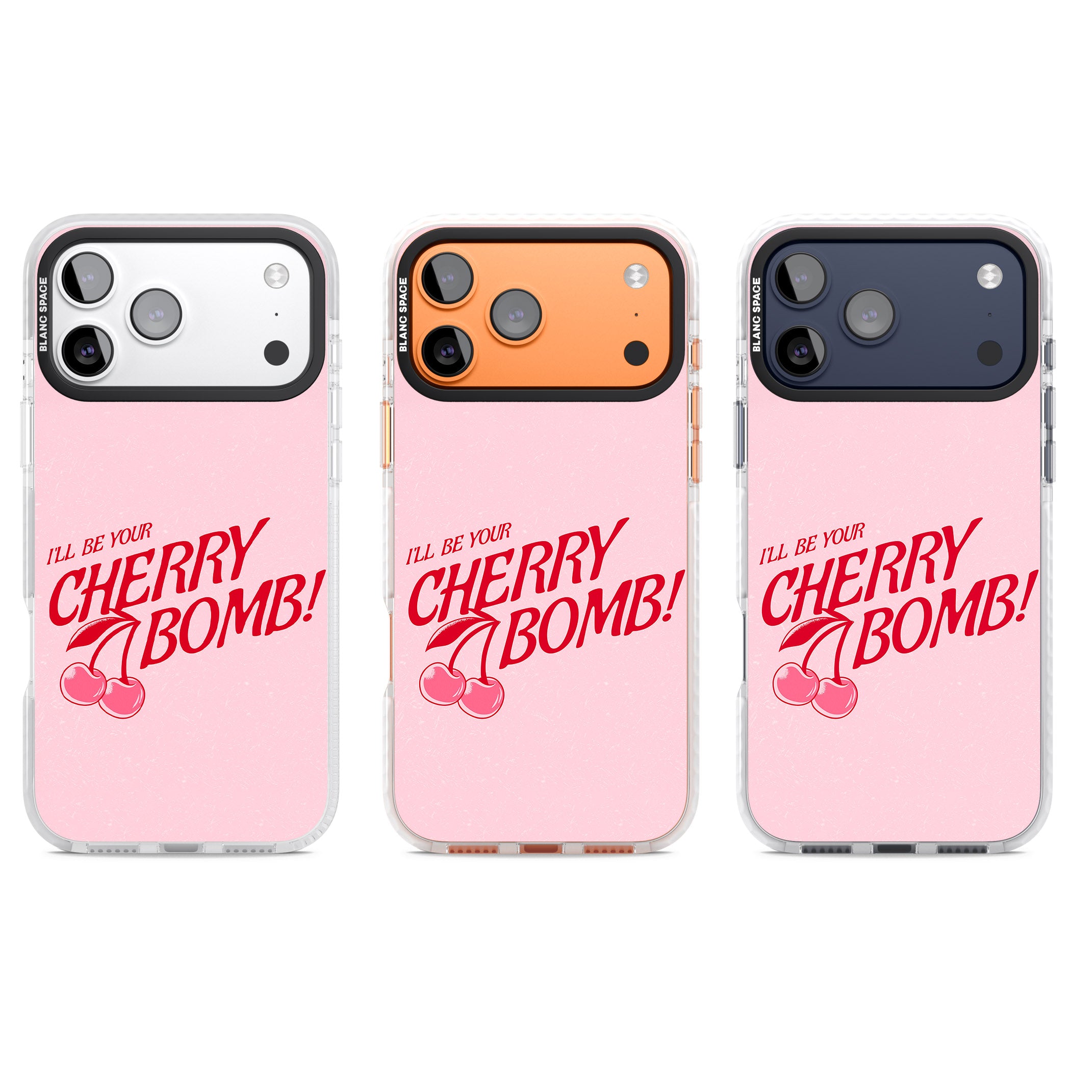 Your Cherry Bomb iPhone 17 Pro Impact Pro Clear Phone Case APT Impact Protection