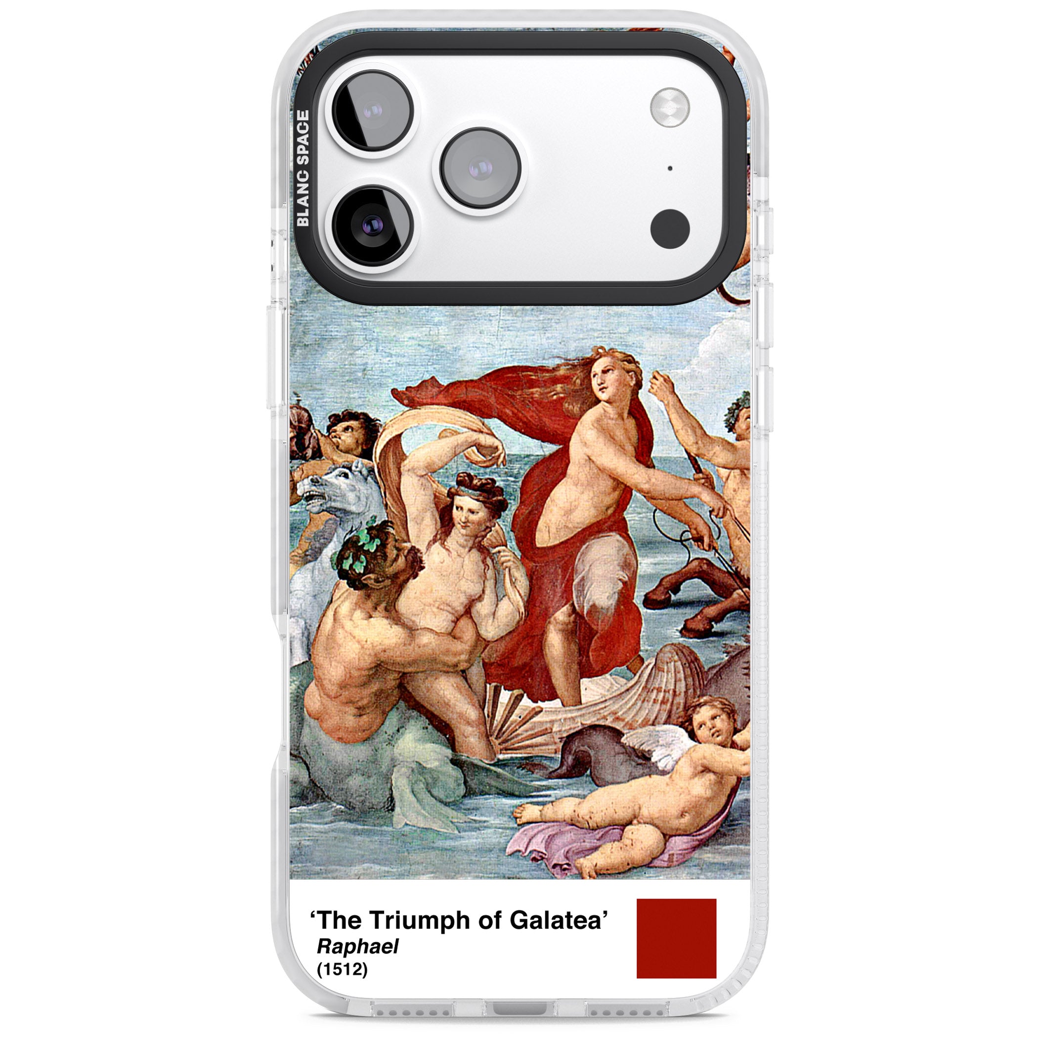 The Triumph Of Galatea iPhone 17 Pro Impact Pro Clear Phone Case
