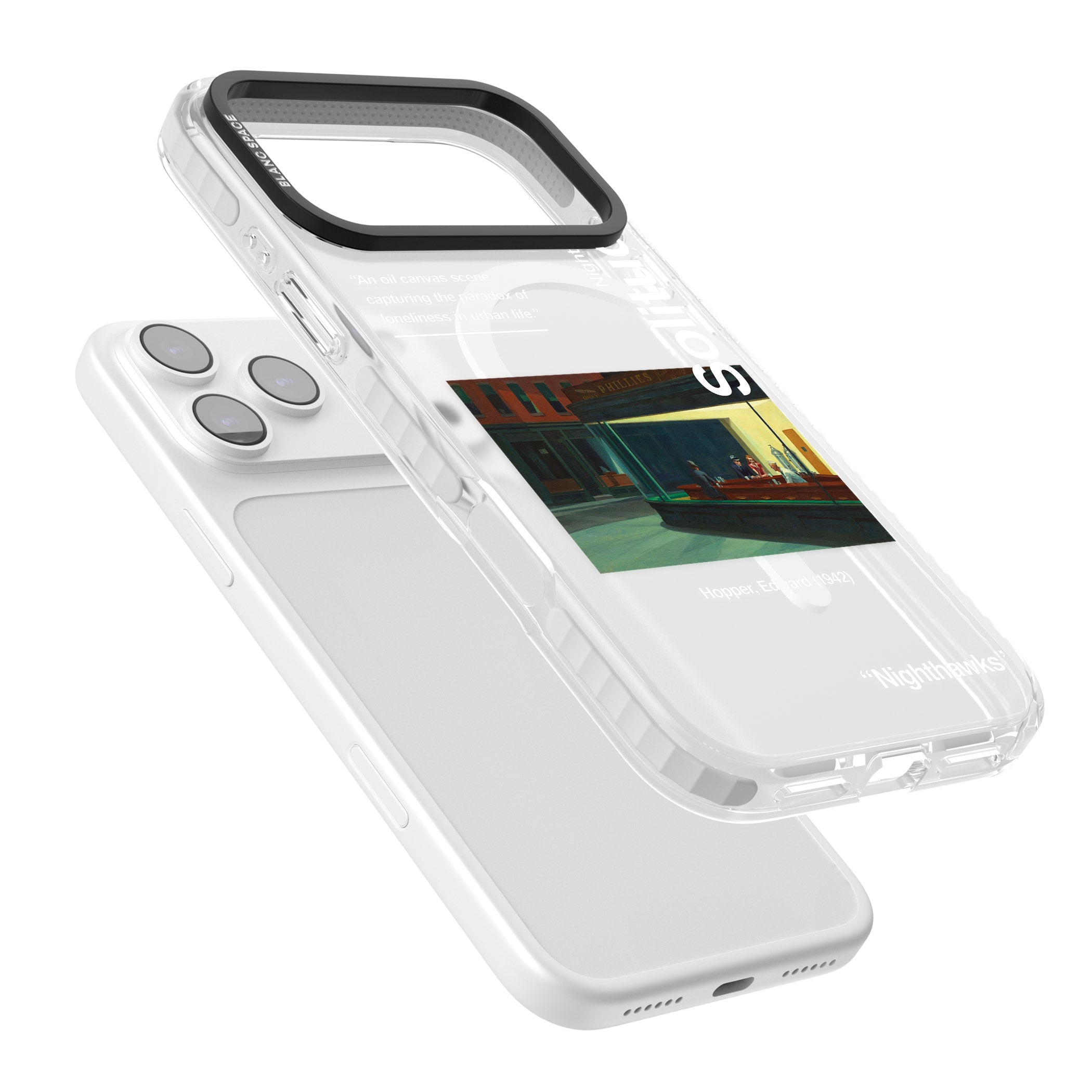 Nighthawks iPhone 17 Pro Impact Pro Clear Phone Case Colours