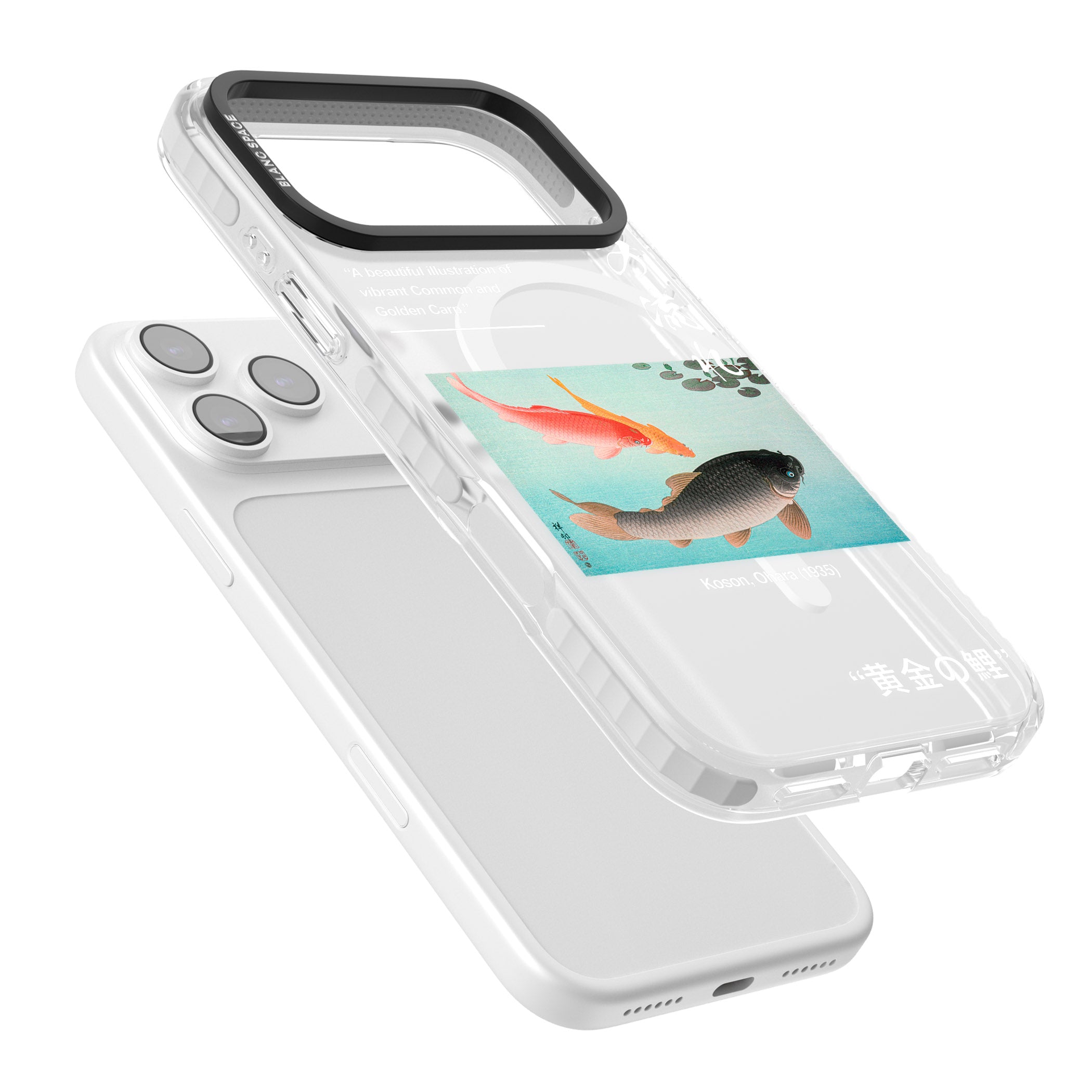 Golden Carp iPhone 17 Pro Impact Pro Clear Phone Case Colours