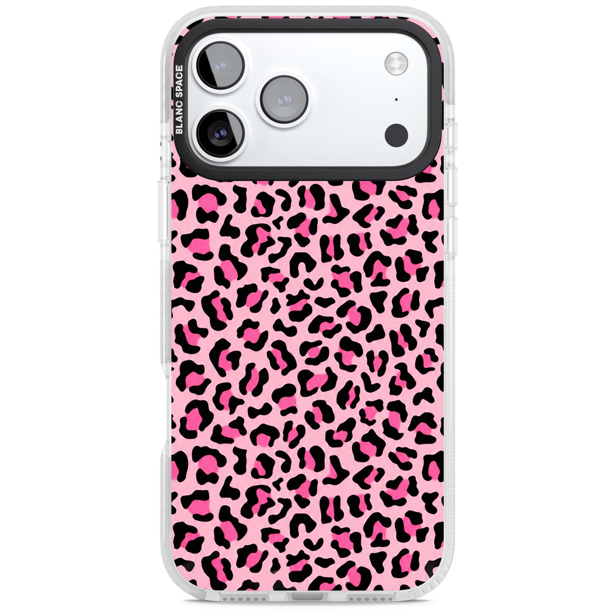 Pink Leopard baddie iPhone case | Impact Magsafe case for iPhone 17 Pro, iPhone 17 Pro Max
