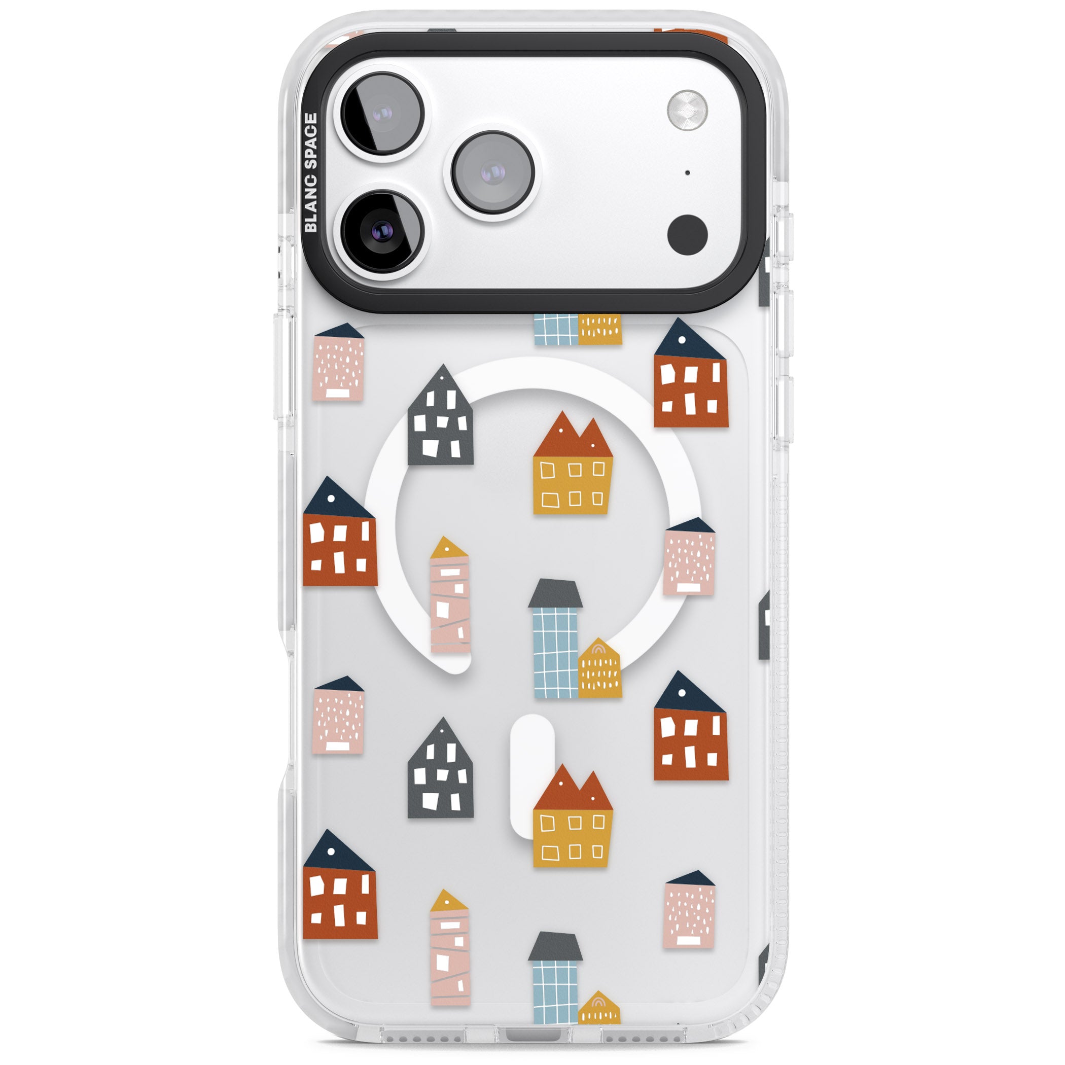 Scandi Village iPhone 17 Pro Max Impact Pro Clear Phone Case