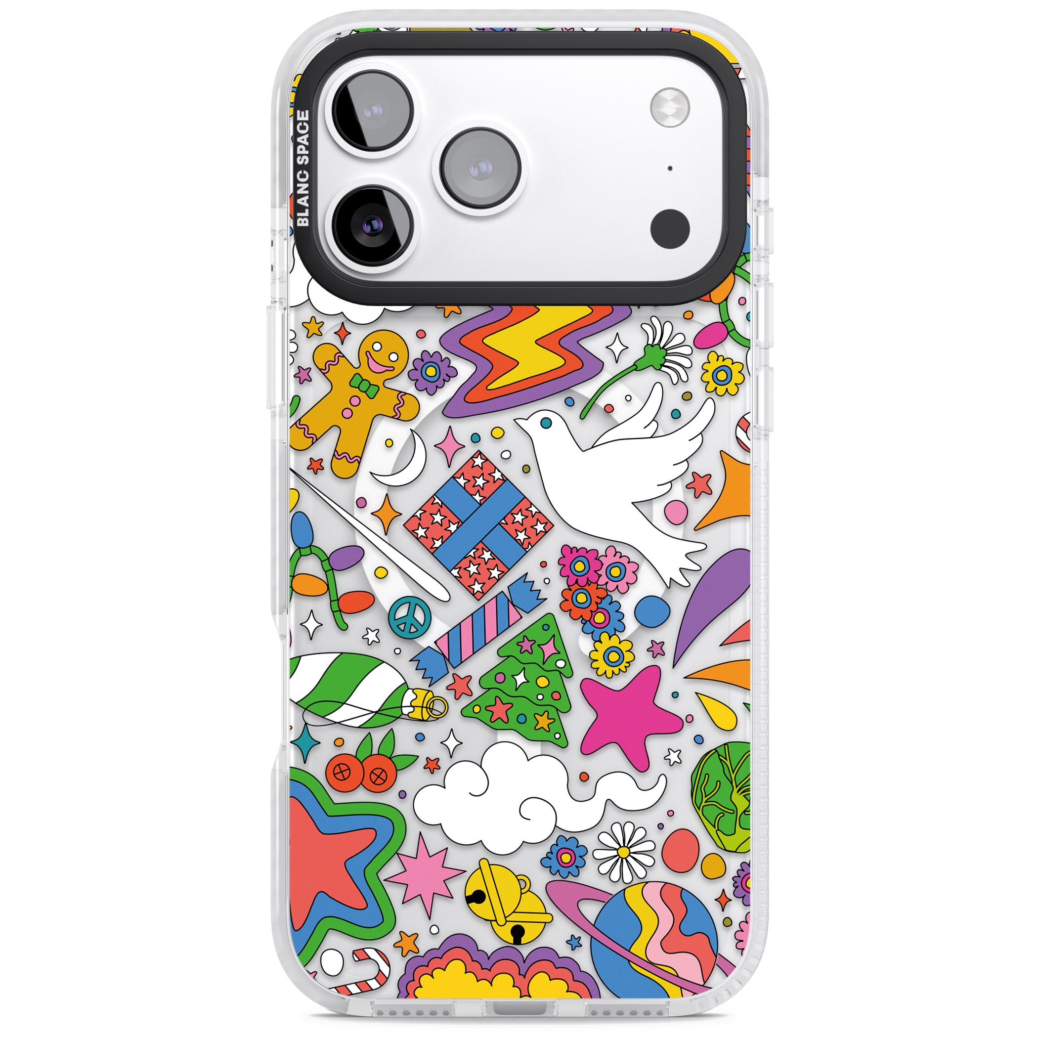 Whimsical Wonderland iPhone 17 Pro Impact Pro Clear Phone Case