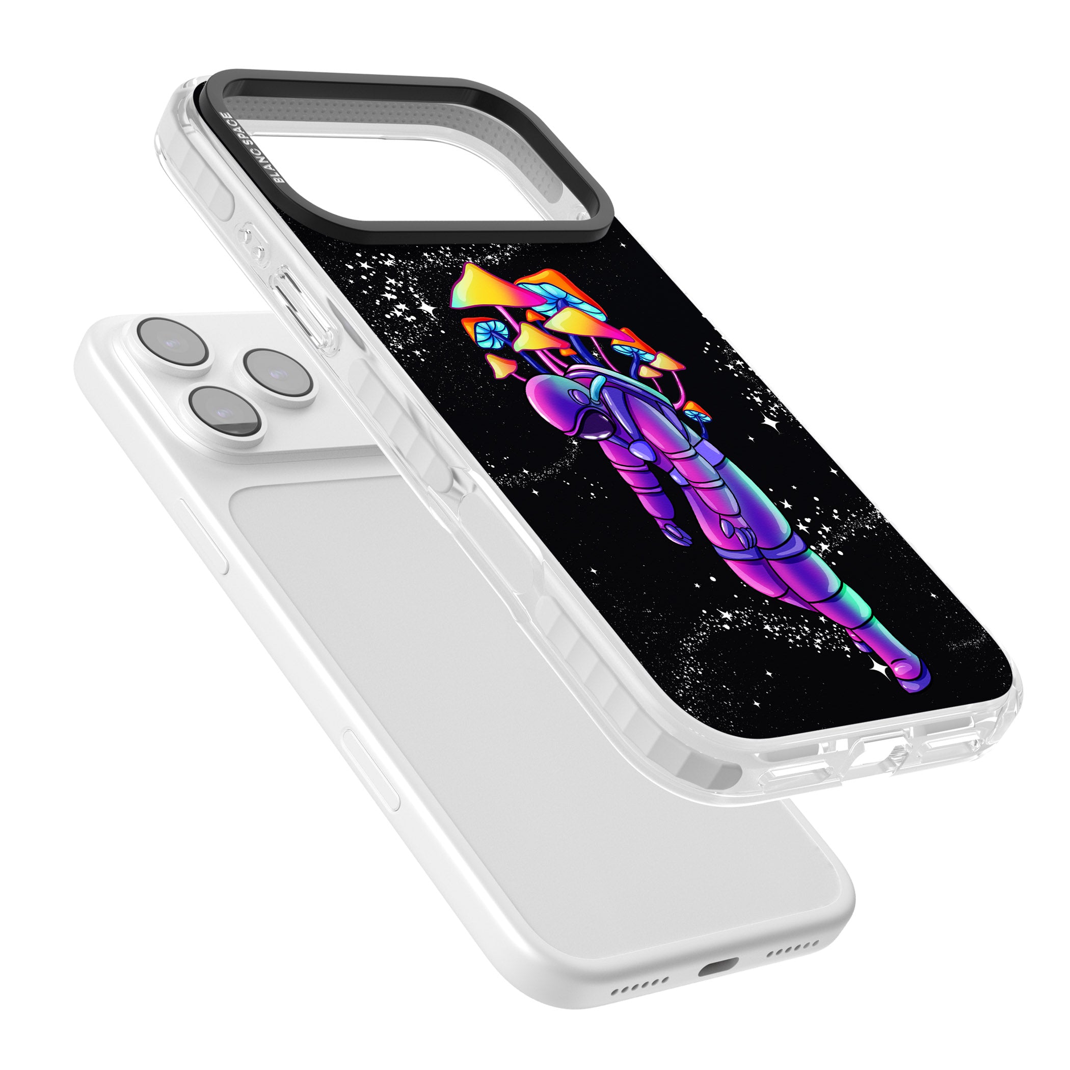 Space Mutation iPhone 17 Pro Impact Pro Clear Phone Case Colours