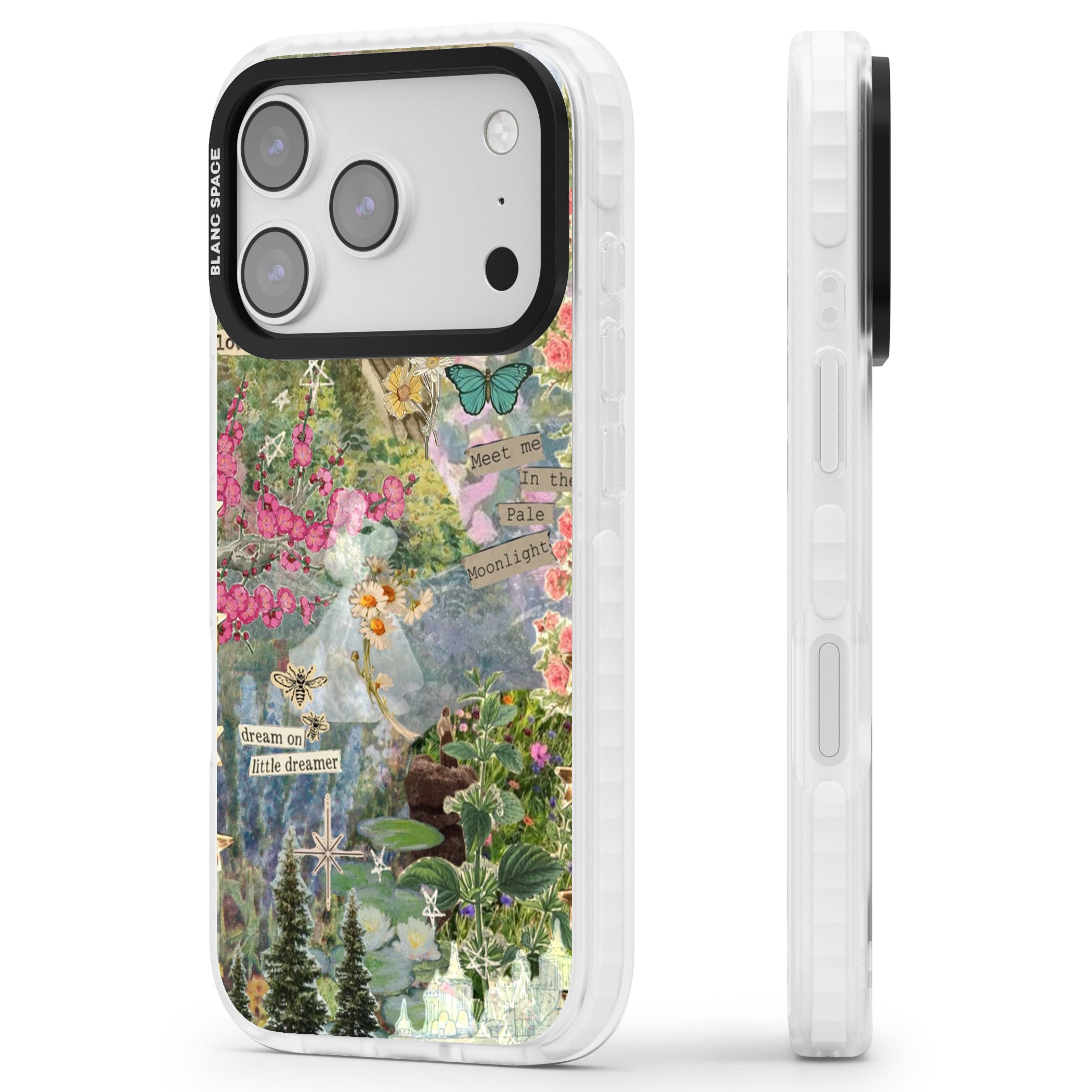 Spring Day iPhone 17 Pro Impact Pro Clear Phone Case Side Profile