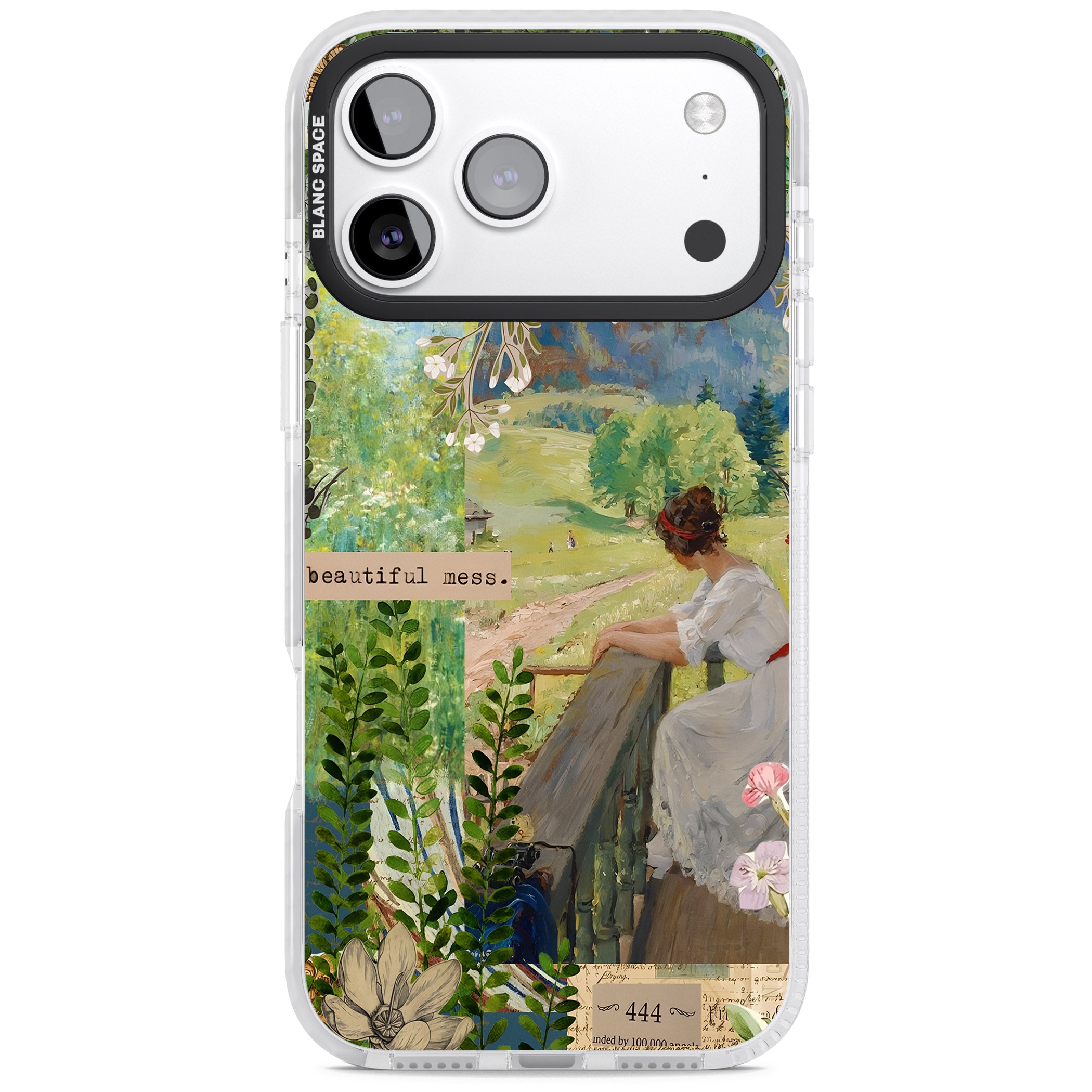 Beautiful Mess iPhone 17 Pro Impact Pro Clear Phone Case
