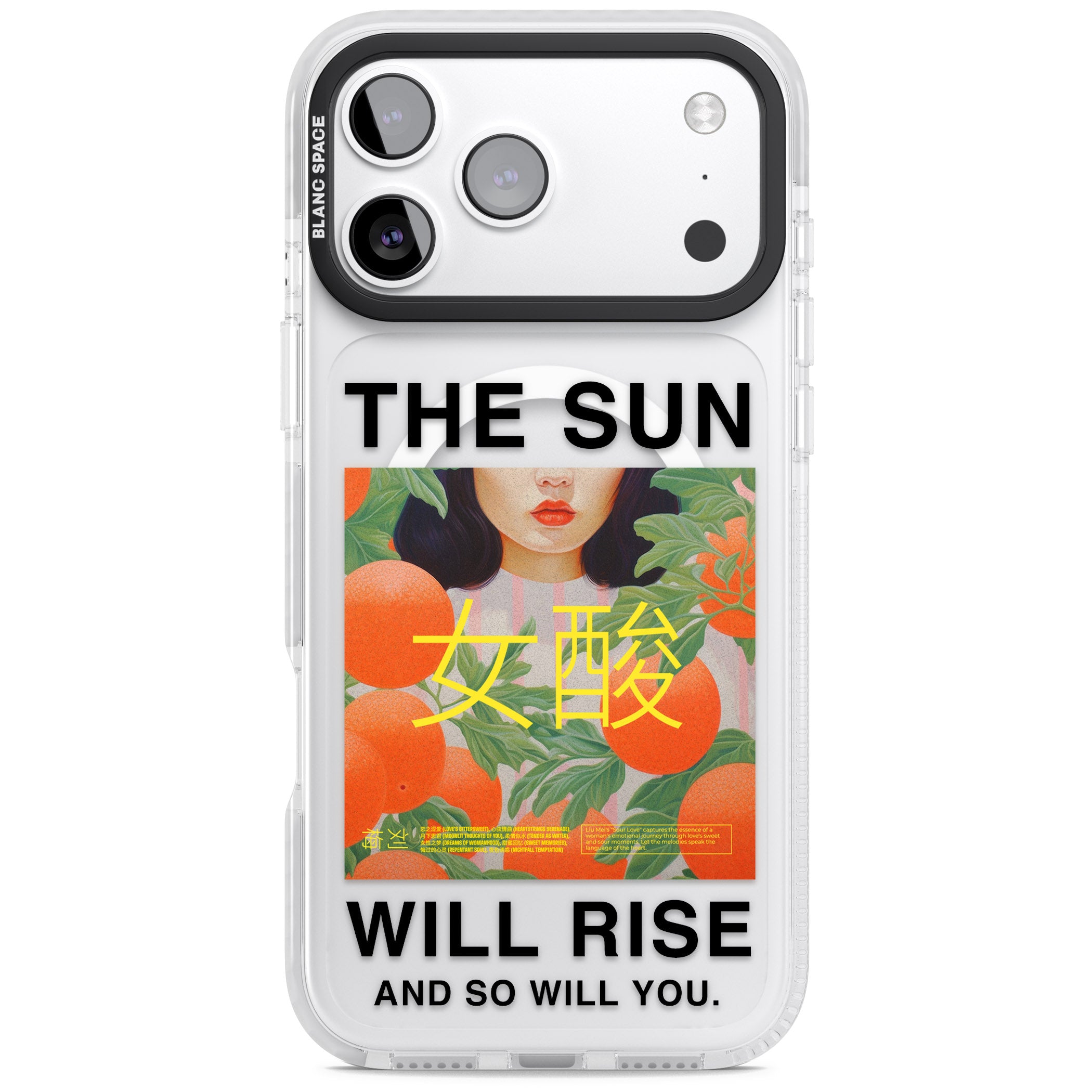 The Sun Will Rise iPhone 17 Pro Impact Pro Clear Phone Case
