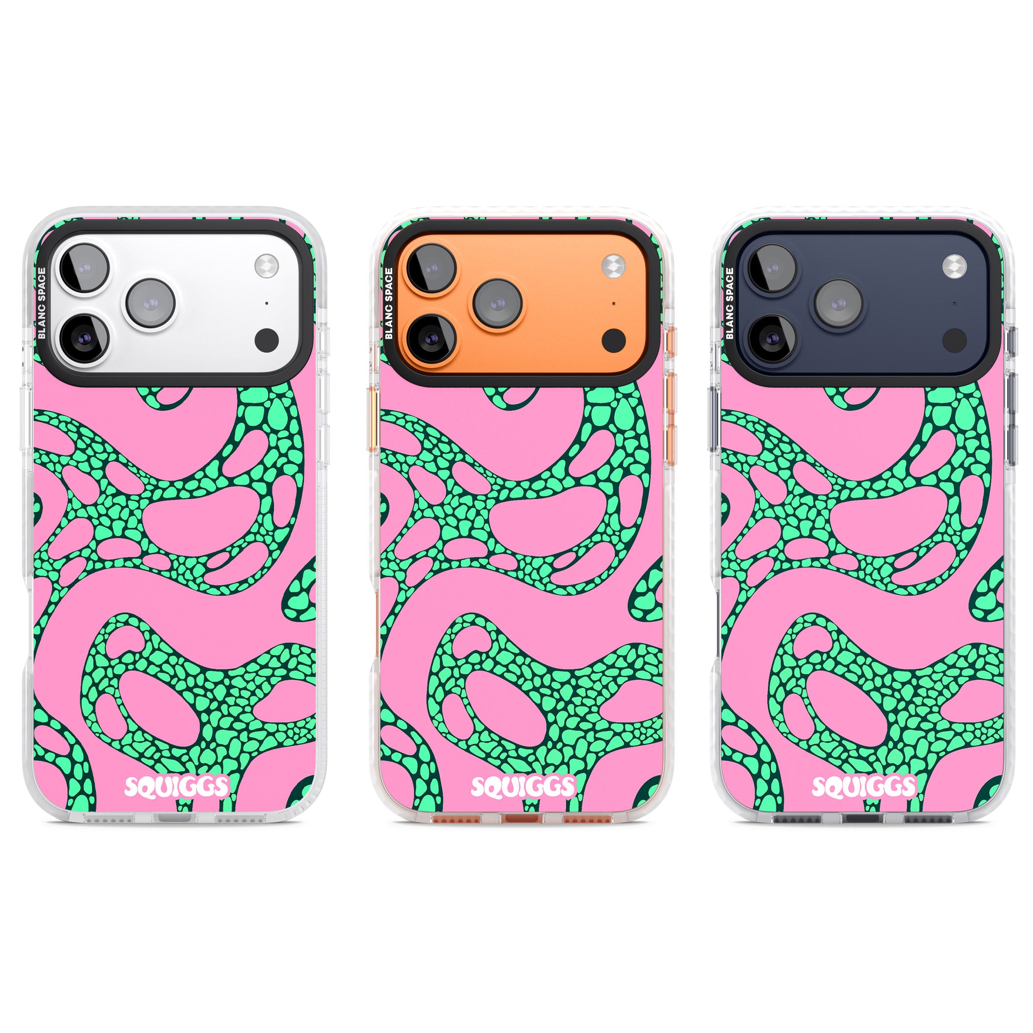 Alien Glow iPhone 17 Pro Impact Pro Clear Phone Case APT Impact Protection