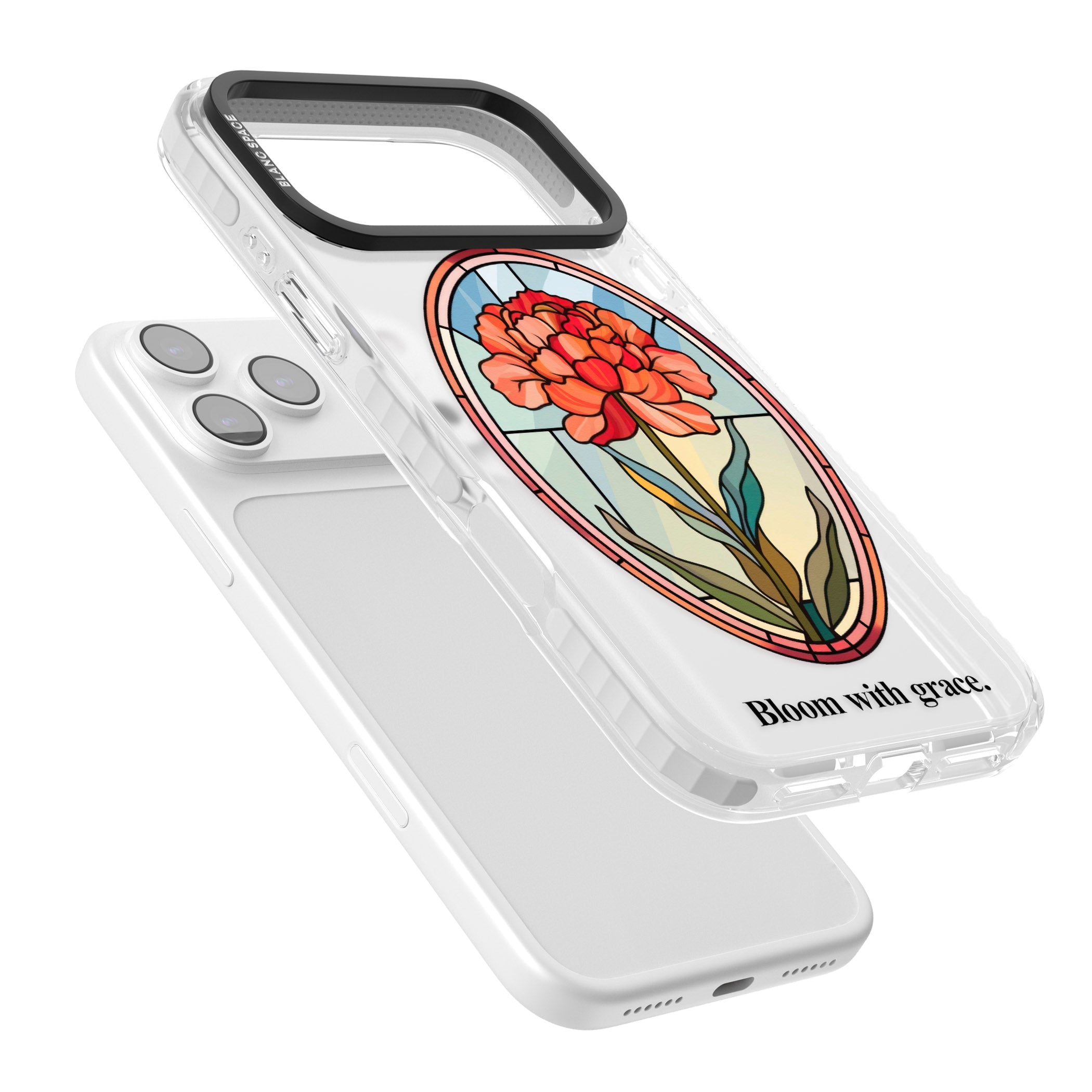 Bloom With Grace iPhone 17 Pro Max Impact Pro Clear Phone Case Colours