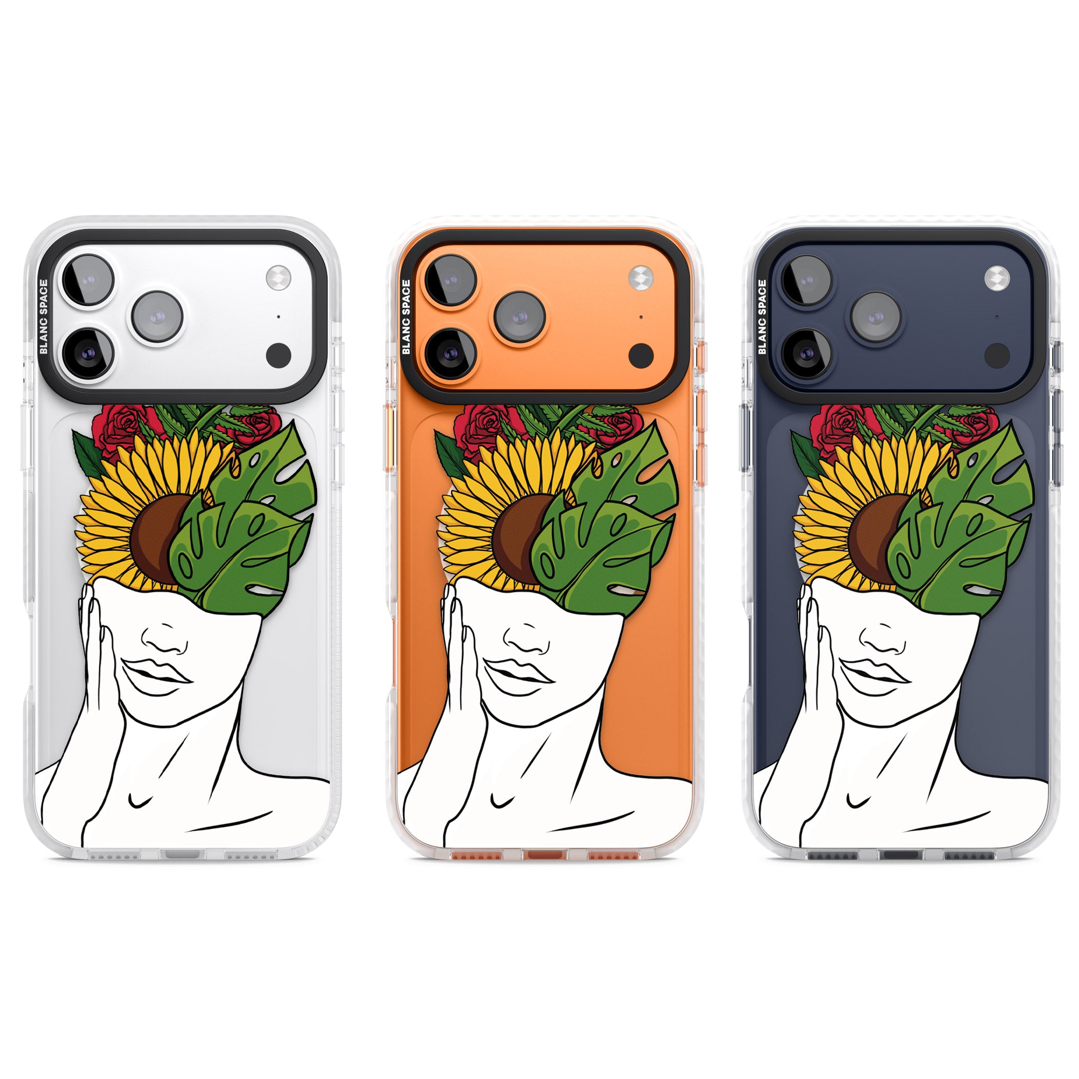 Let The Mind Flourish iPhone 17 Pro Impact Pro Clear Phone Case APT Impact Protection