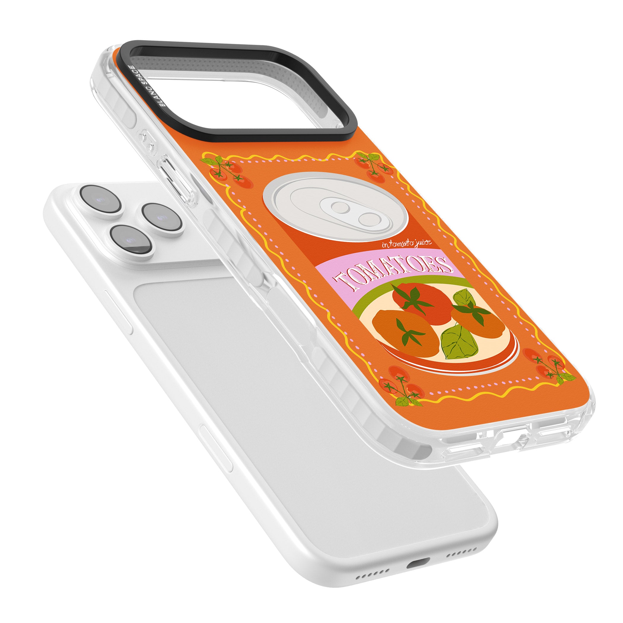 Tomato Soup Can iPhone 17 Pro Impact Pro Clear Phone Case Colours