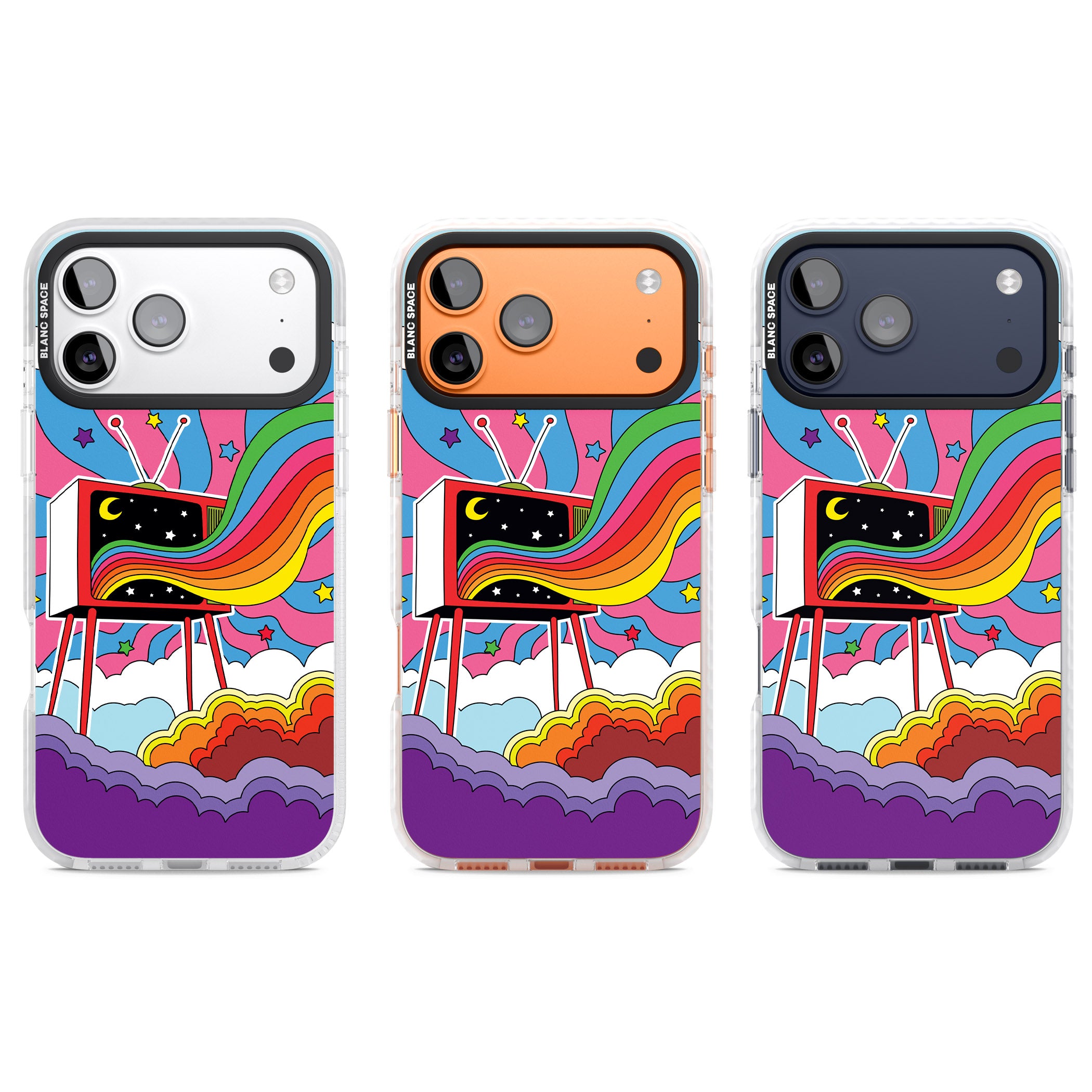 Tv Captivation iPhone 17 Pro Impact Pro Clear Phone Case APT Impact Protection