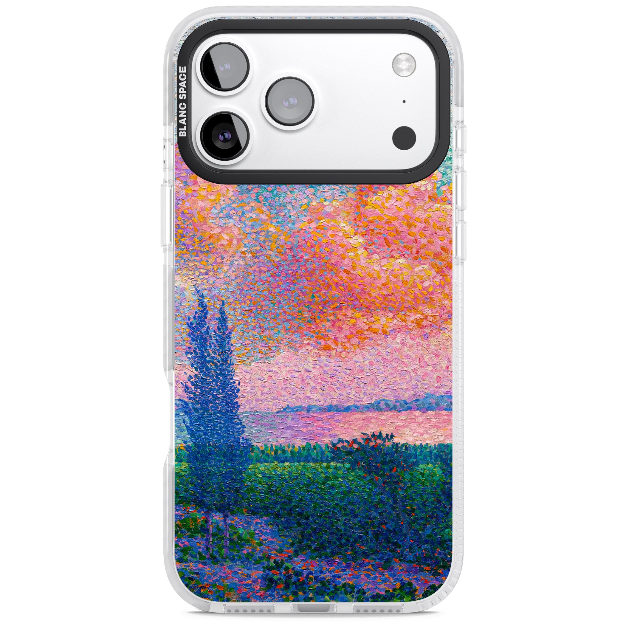 The Pink Cloud iPhone 17 Pro Impact Pro Clear Phone Case
