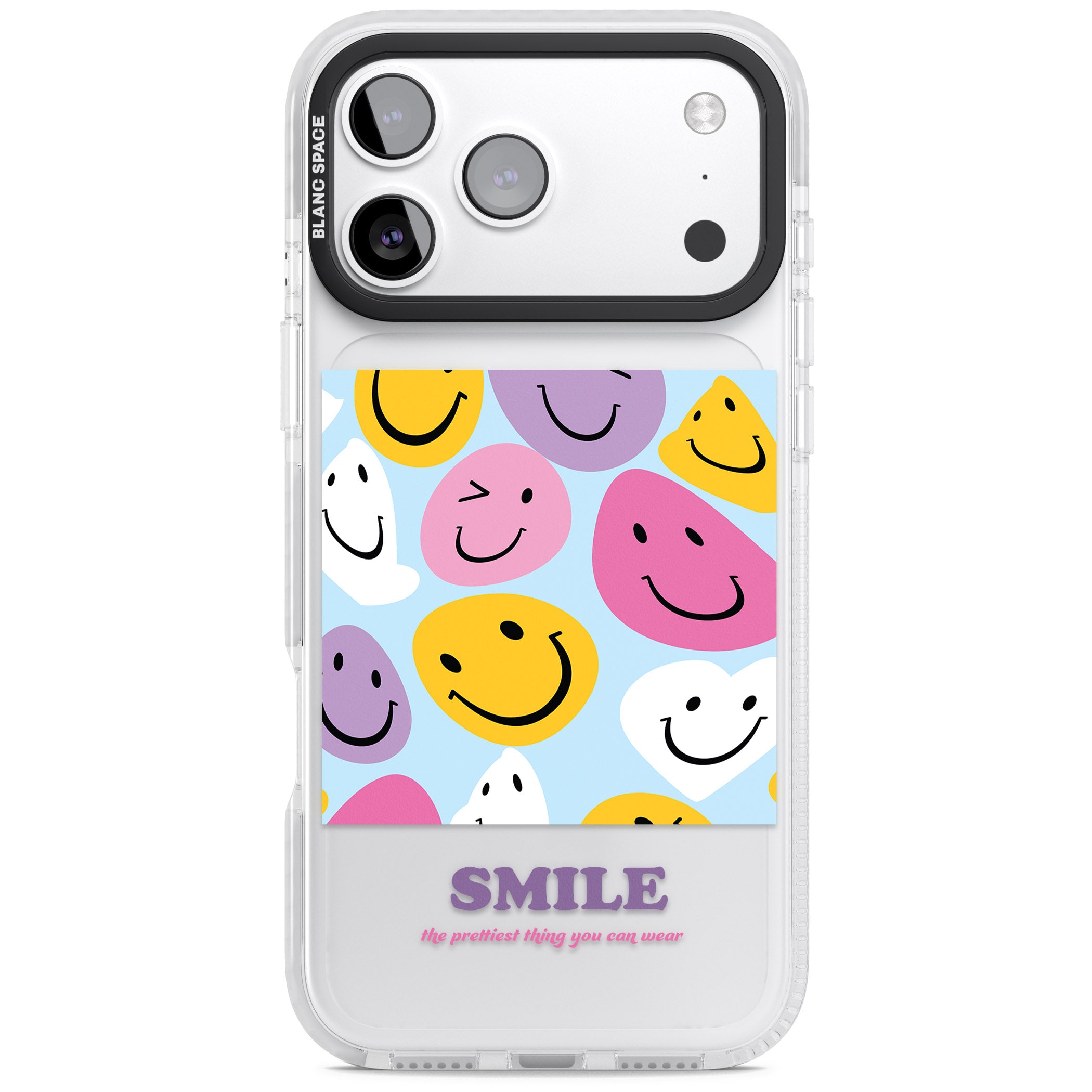 A Smile iPhone 17 Pro Impact Clear Phone Case